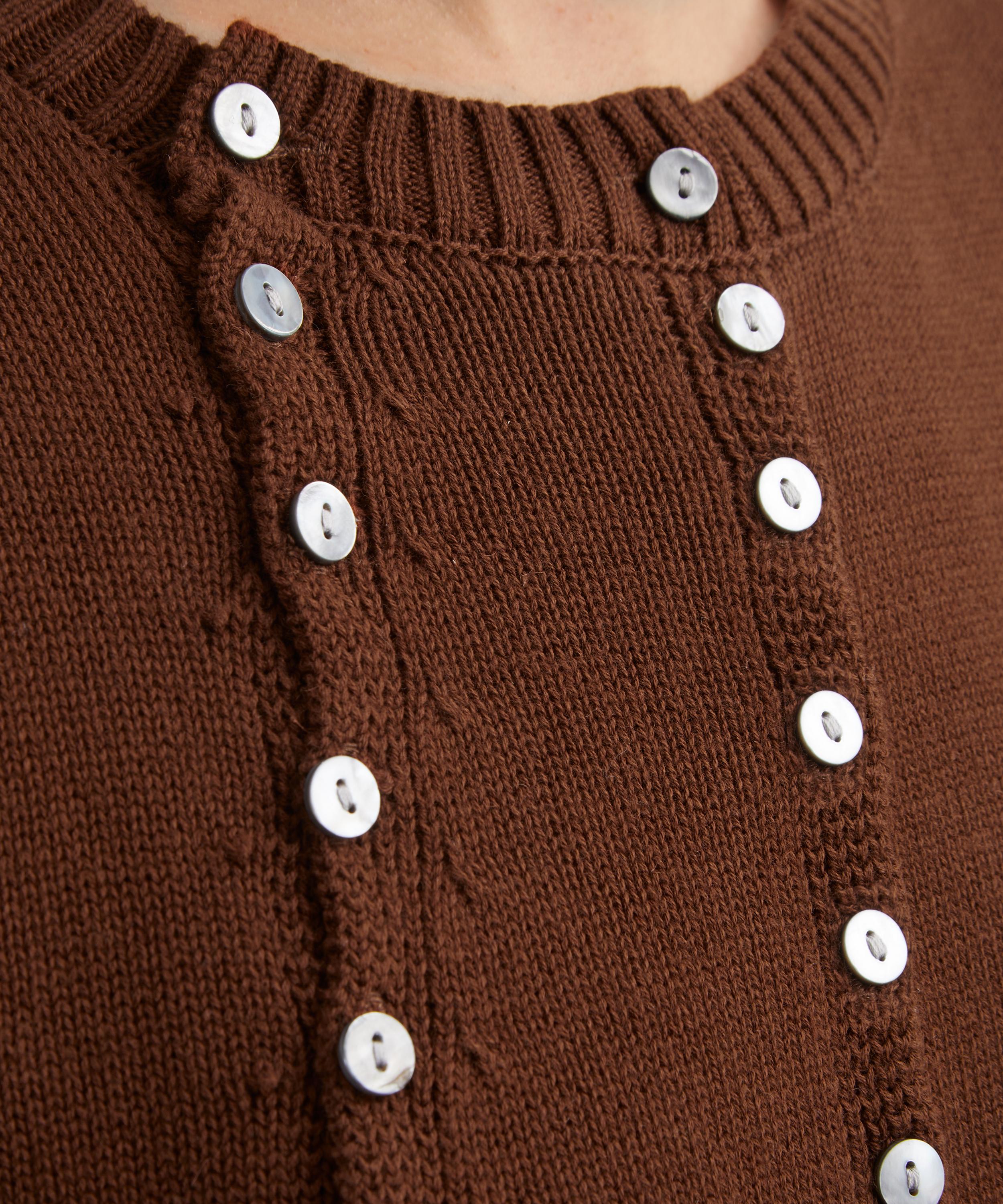 Caspar the Label - Poet Cotton-Cashmere Cardigan image number 4