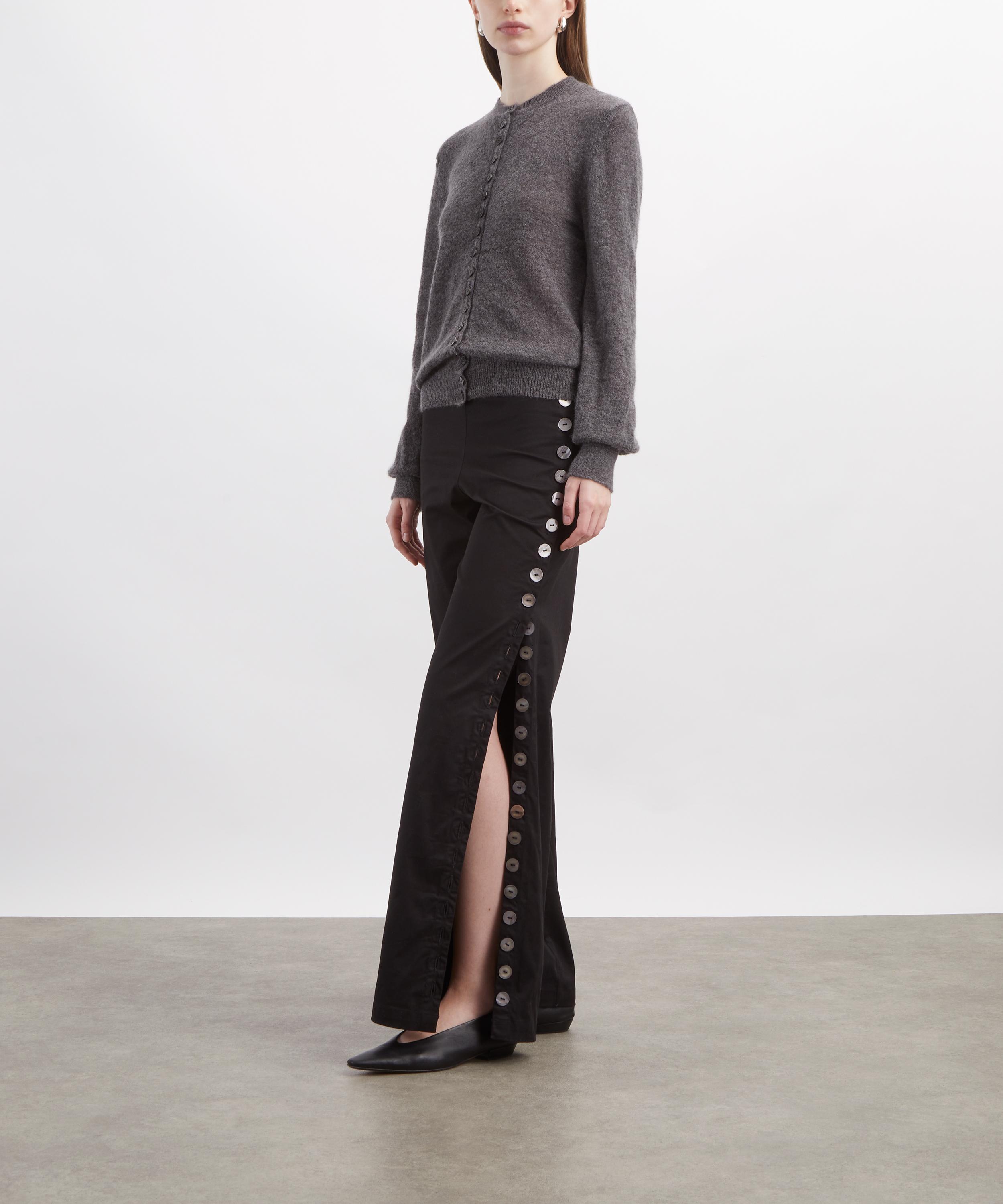 Caspar the Label - Black Pearly Trousers image number 1