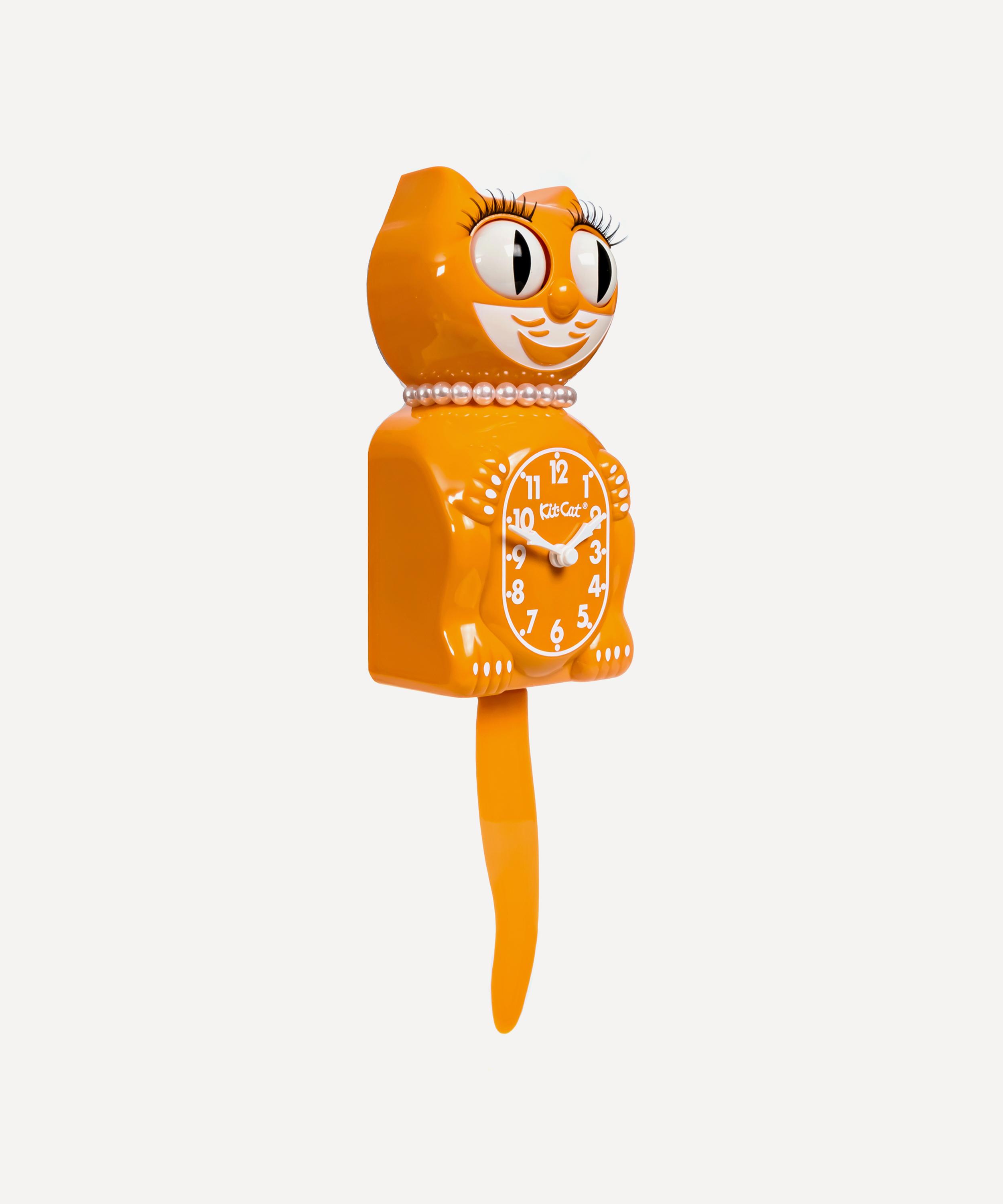 Kit-Cat&reg; Klock - Festival Orange Lady Kit-Cat&reg; Klock image number 2