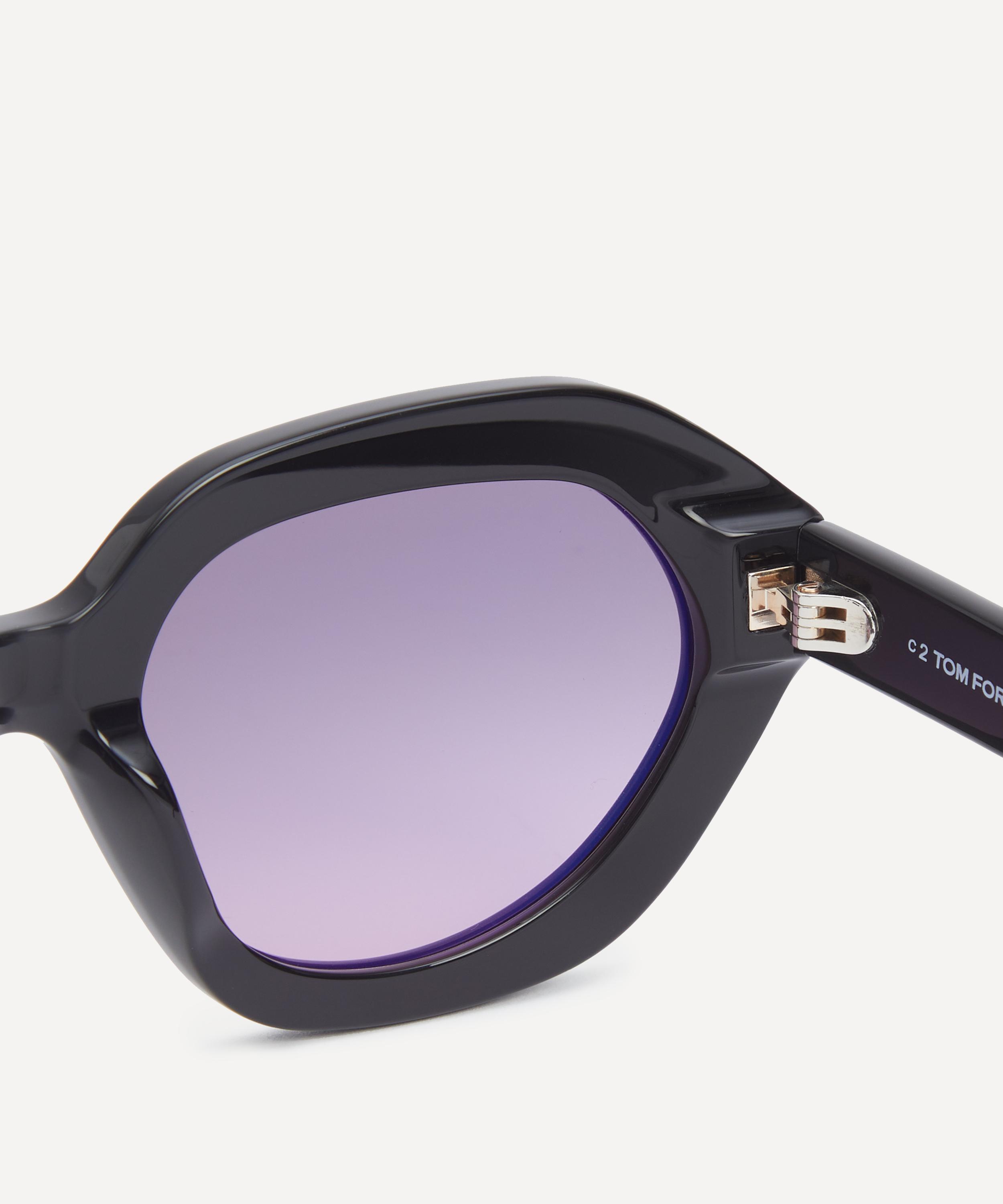 Tom Ford - Meryl Acetate Geometric Sunglasses image number 2