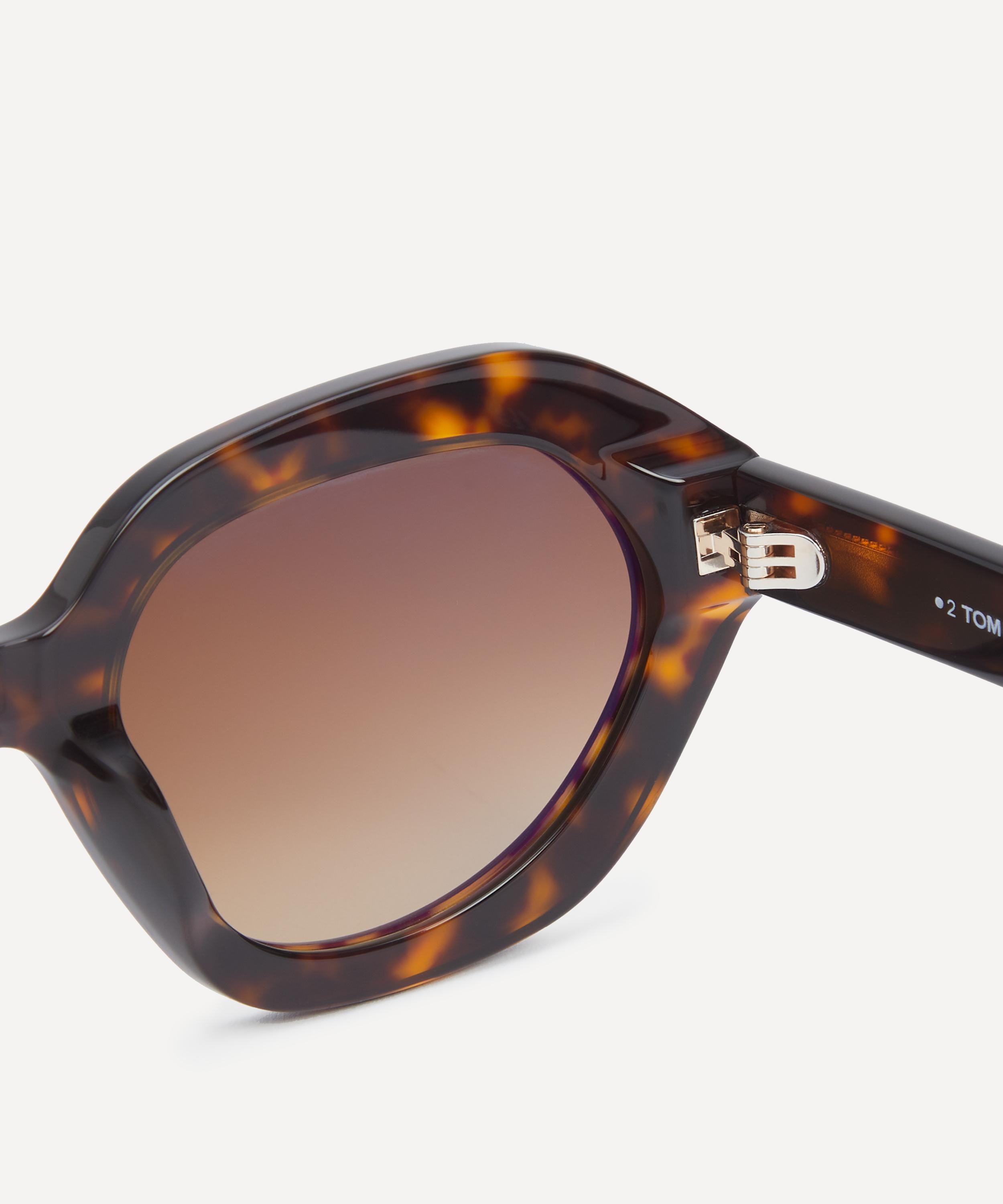 Tom Ford - Meryl Acetate Geometric Sunglasses image number 2