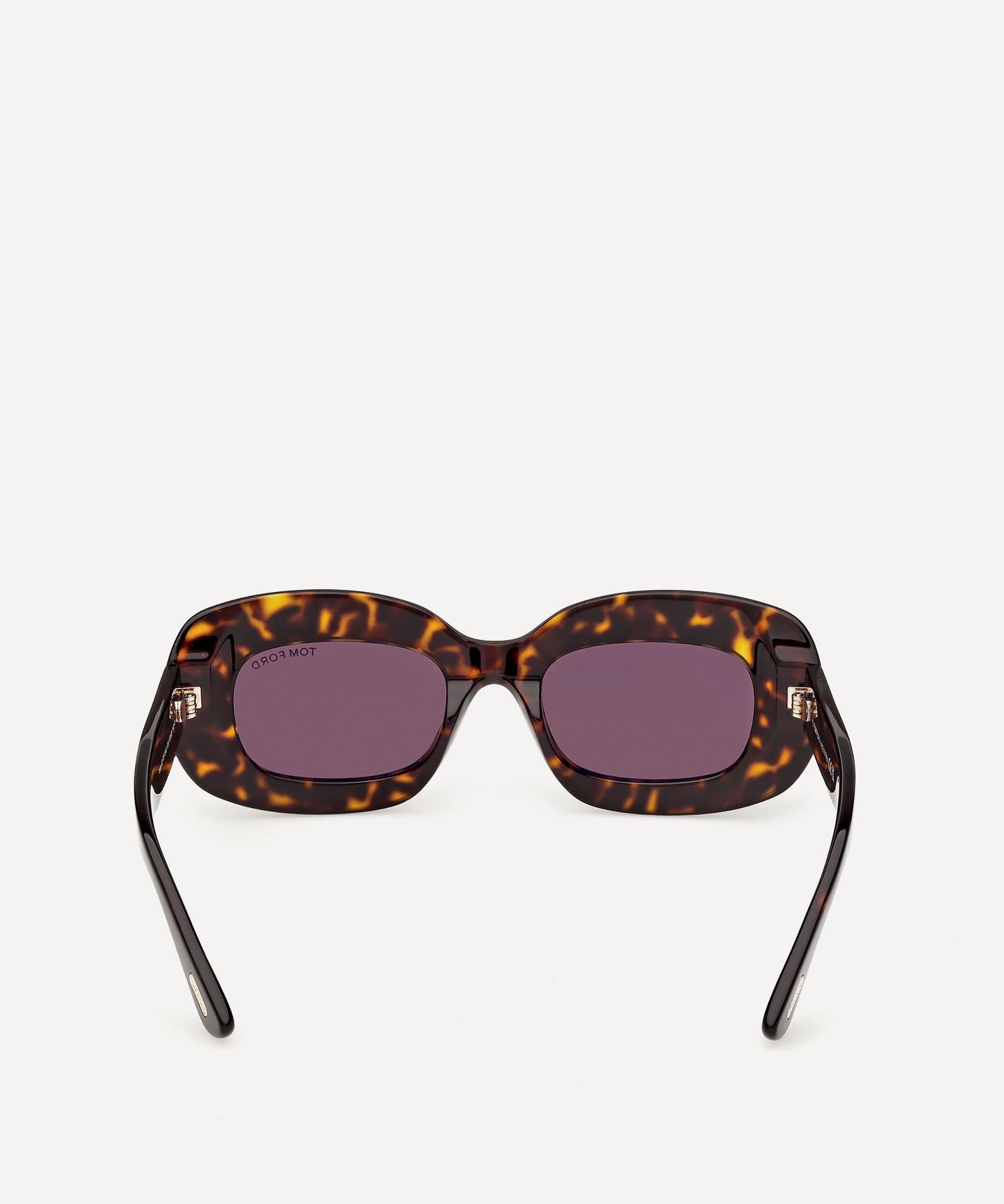 Tom Ford - Rectangle Sunglasses image number 4