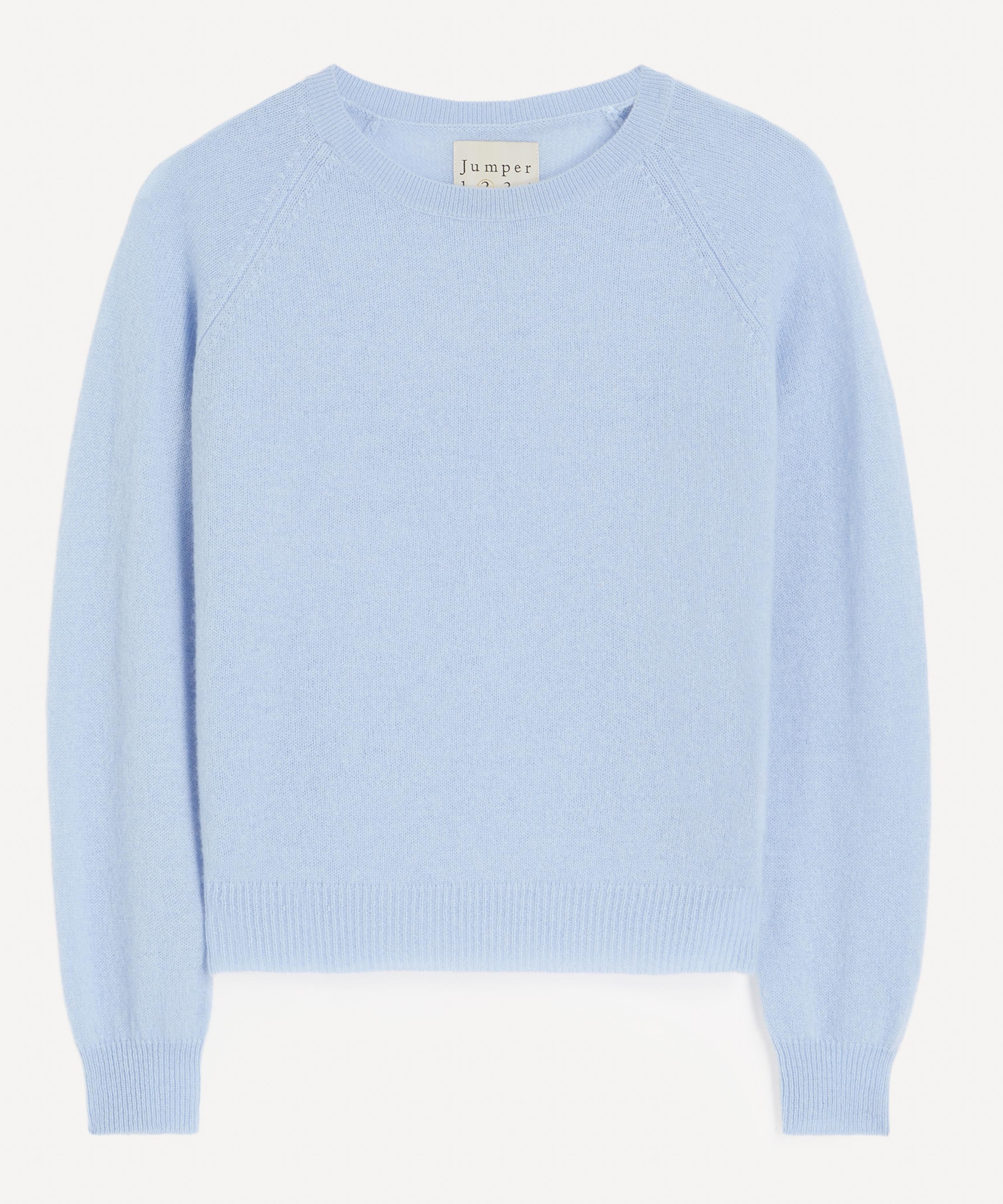 Jumper 1234 - Cashmere Crop Crew Neck Jumper image number 0