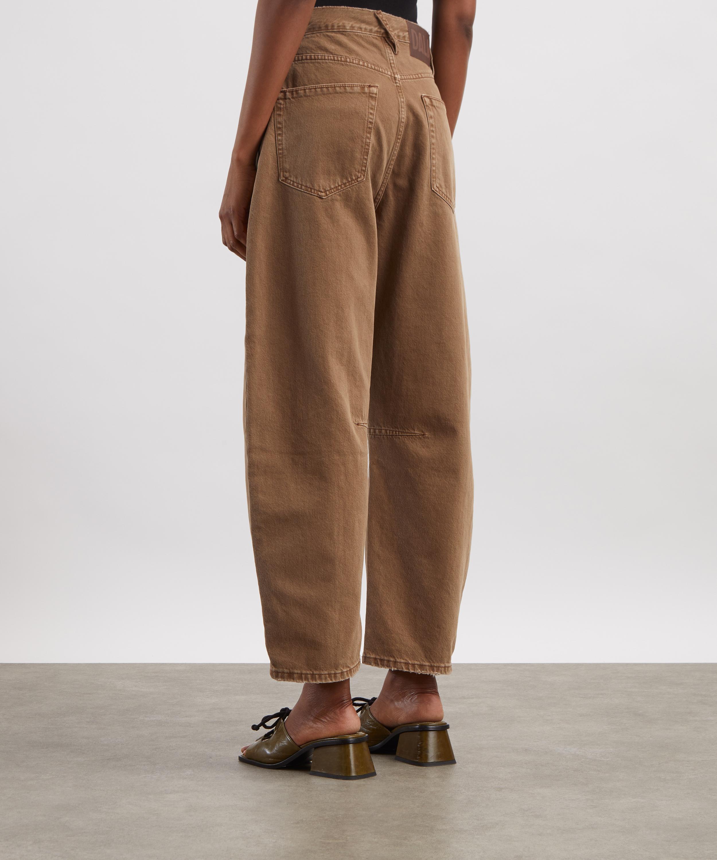 DALA - Lido Oak Brown Ankle Jeans image number 3