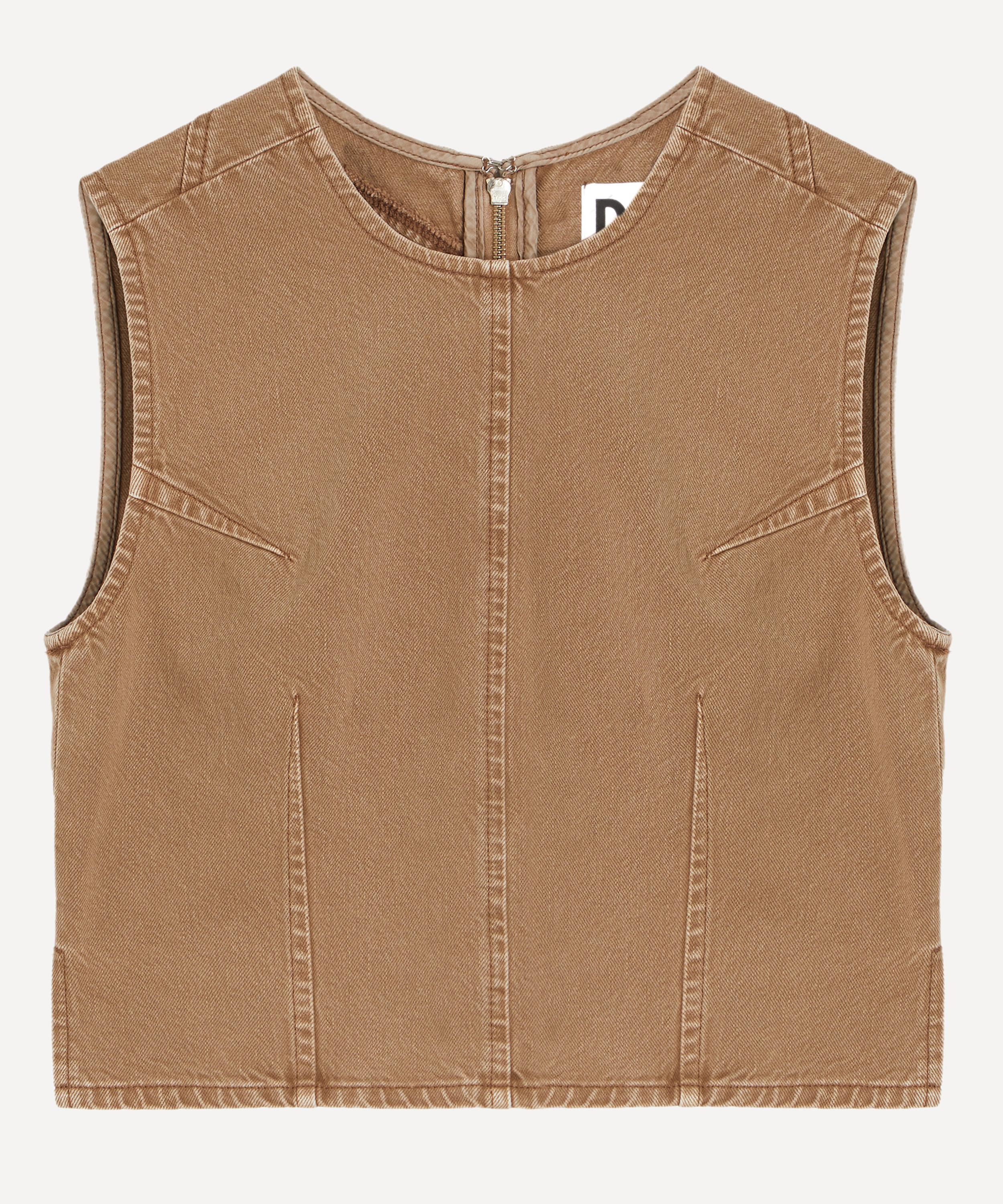 DALA - Angle Oak Brown Tank Top