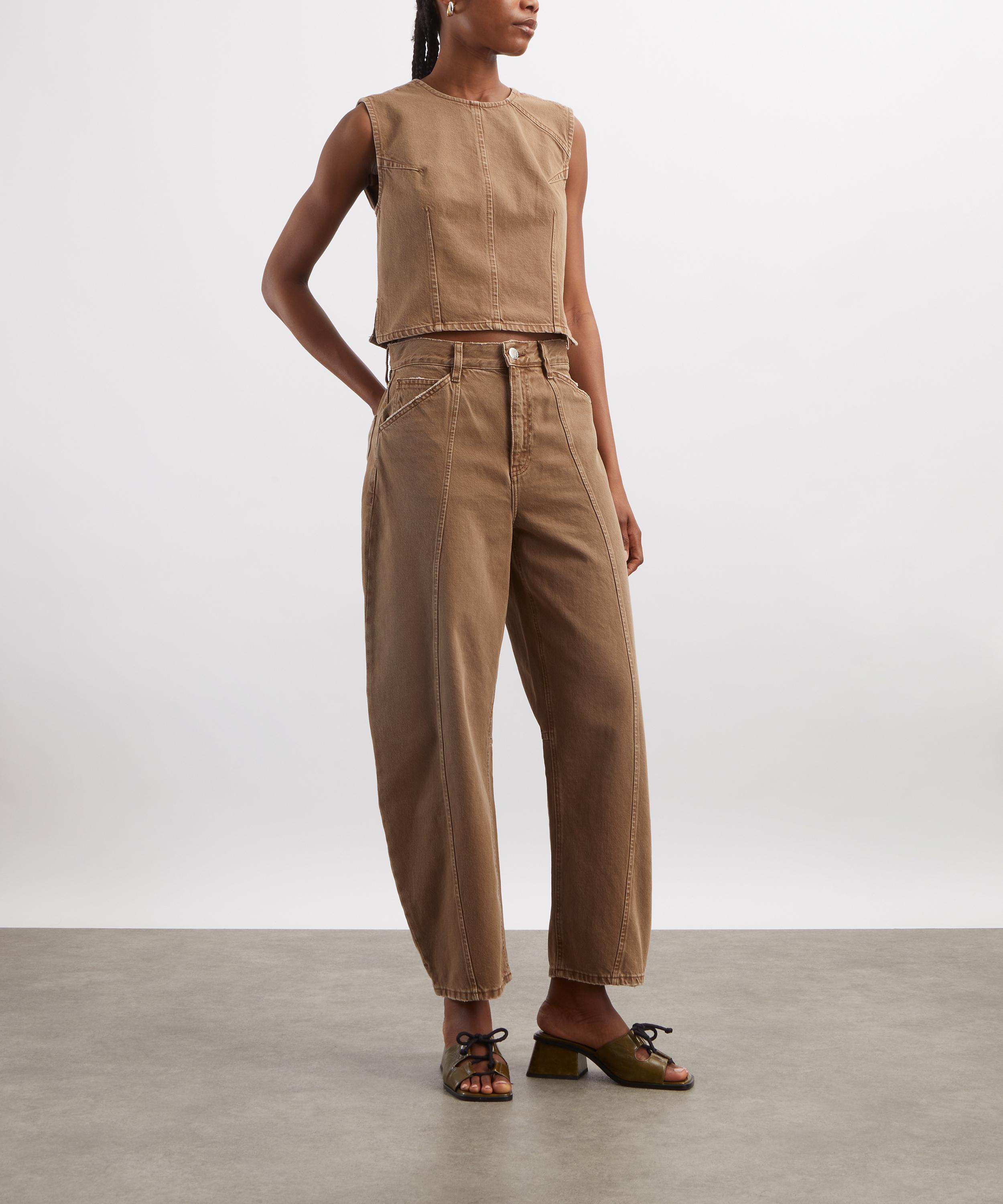 DALA - Angle Oak Brown Tank Top image number 1