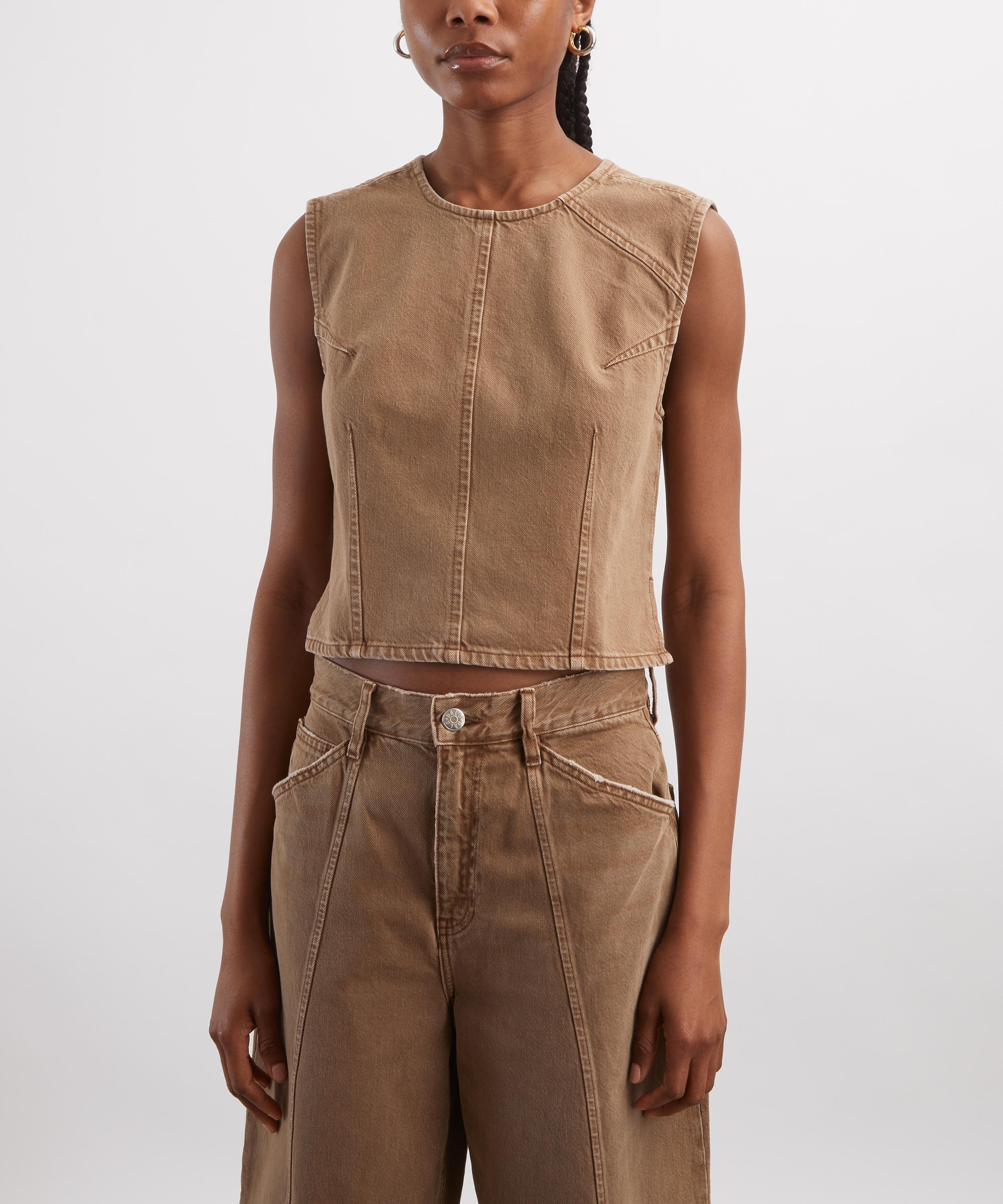 DALA - Angle Oak Brown Tank Top image number 2