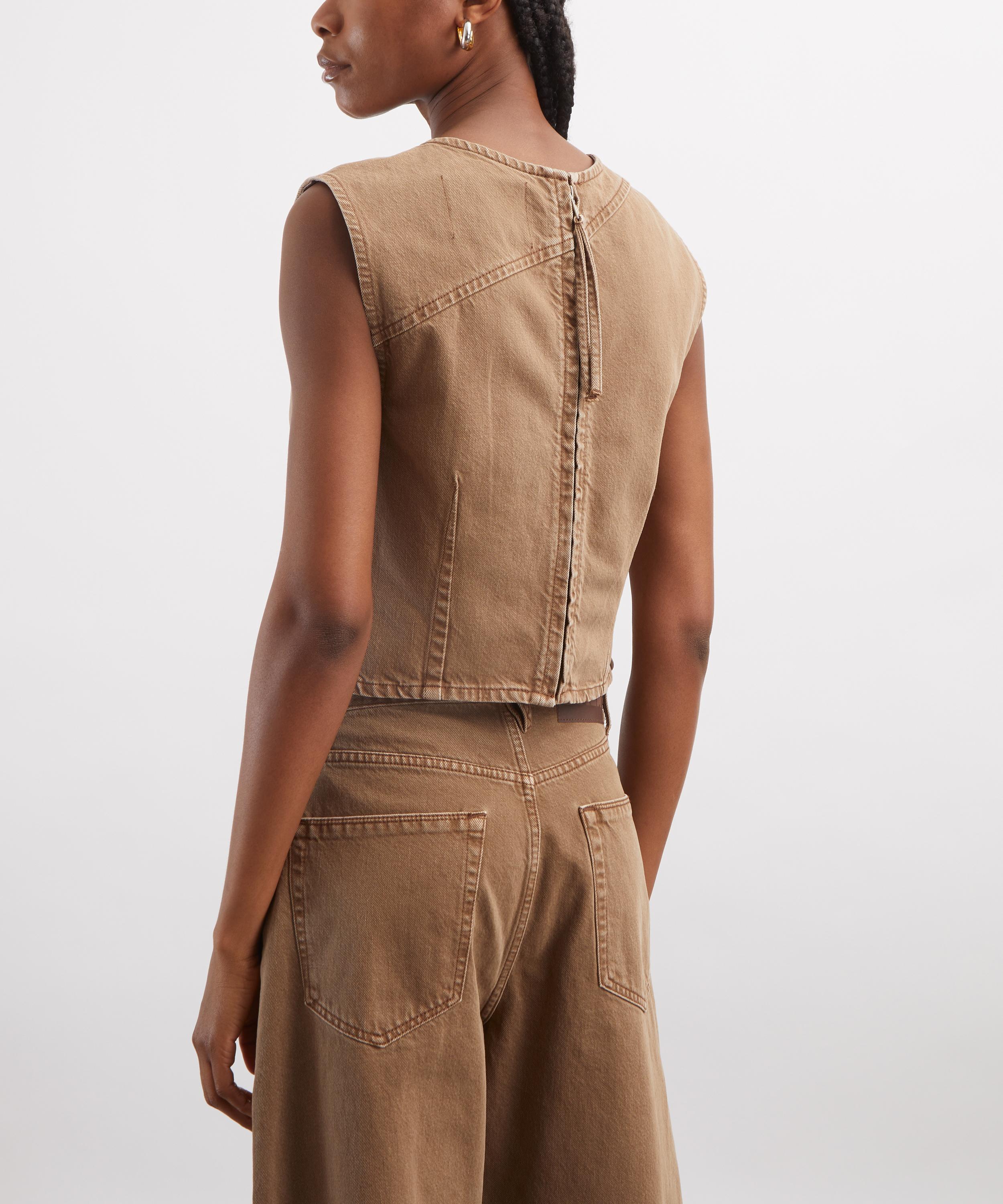 DALA - Angle Oak Brown Tank Top image number 3