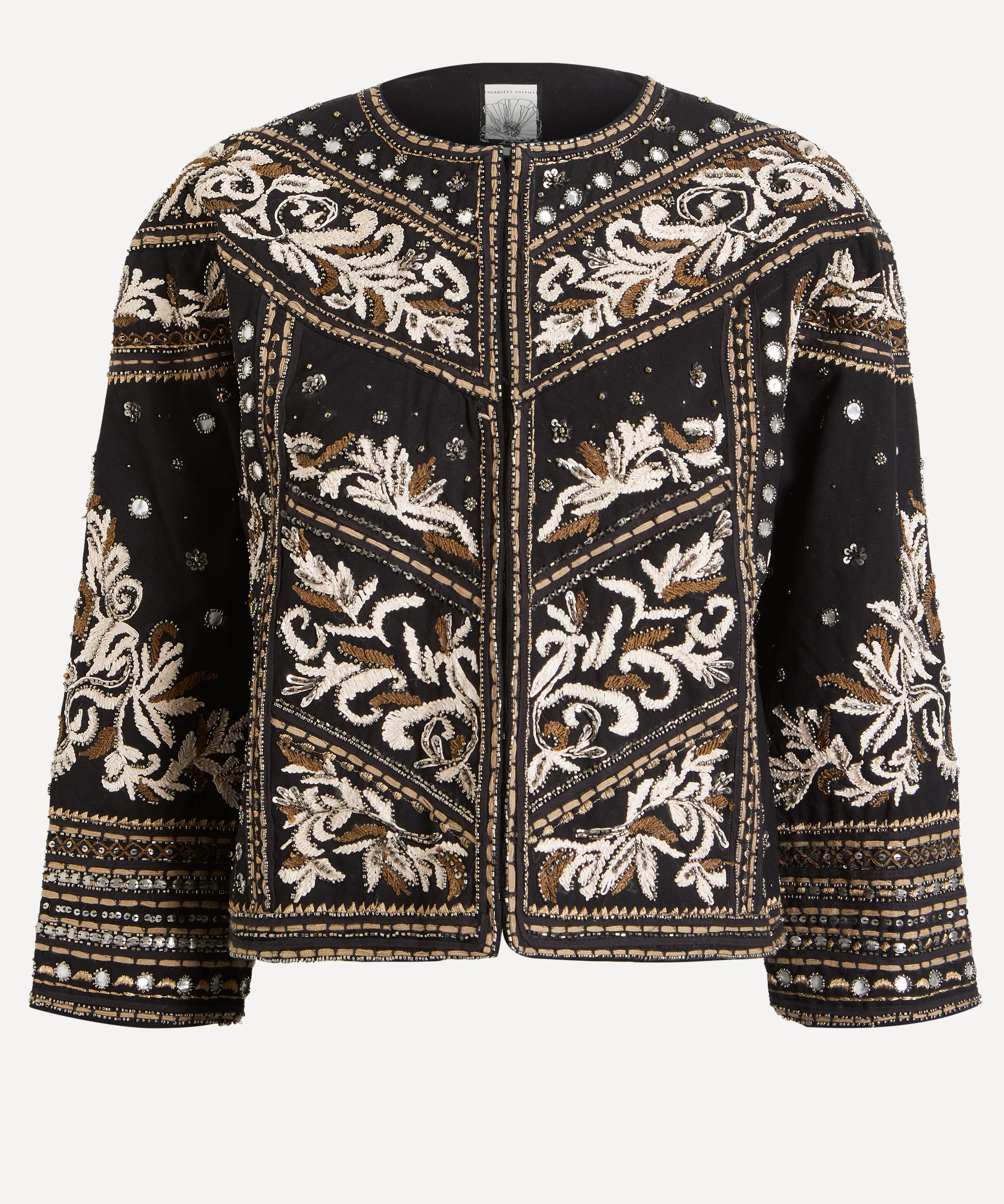 Scarlett Poppies - Tanika Embroidered Cotton Canvas Jacket