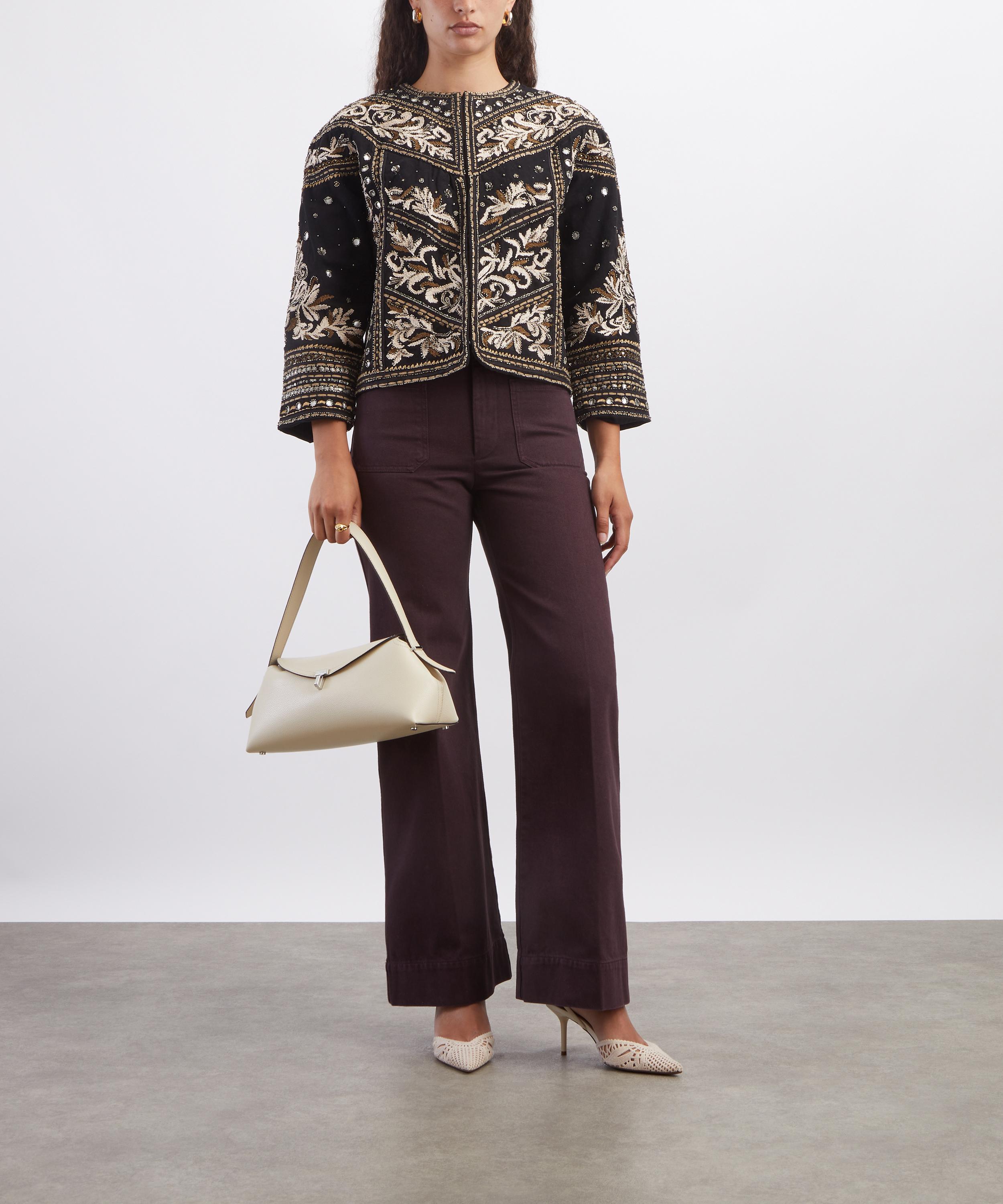 Scarlett Poppies - Tanika Embroidered Cotton Canvas Jacket image number 1