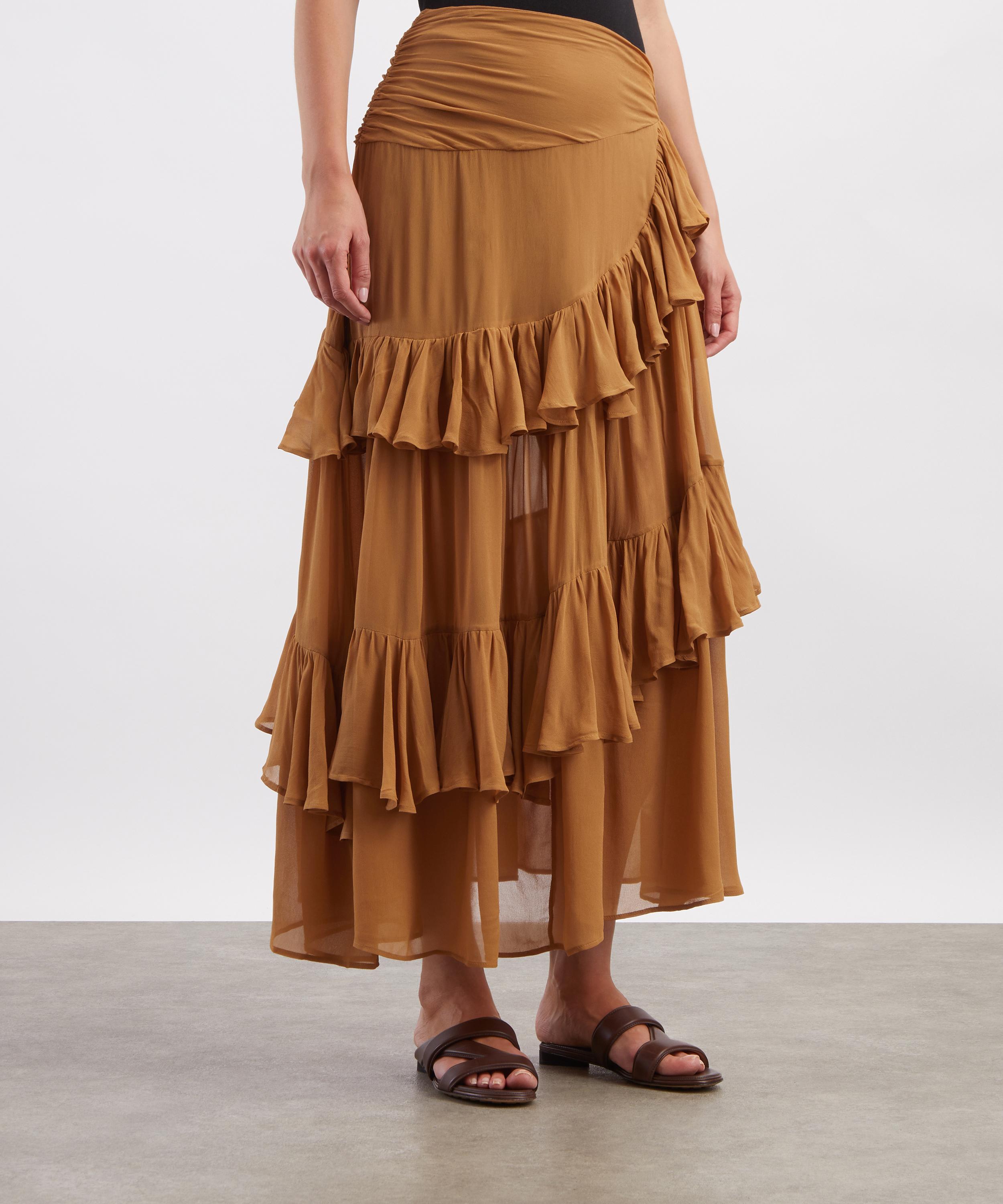 Scarlett Poppies - Selina Tiered Ruffle Skirt image number 2