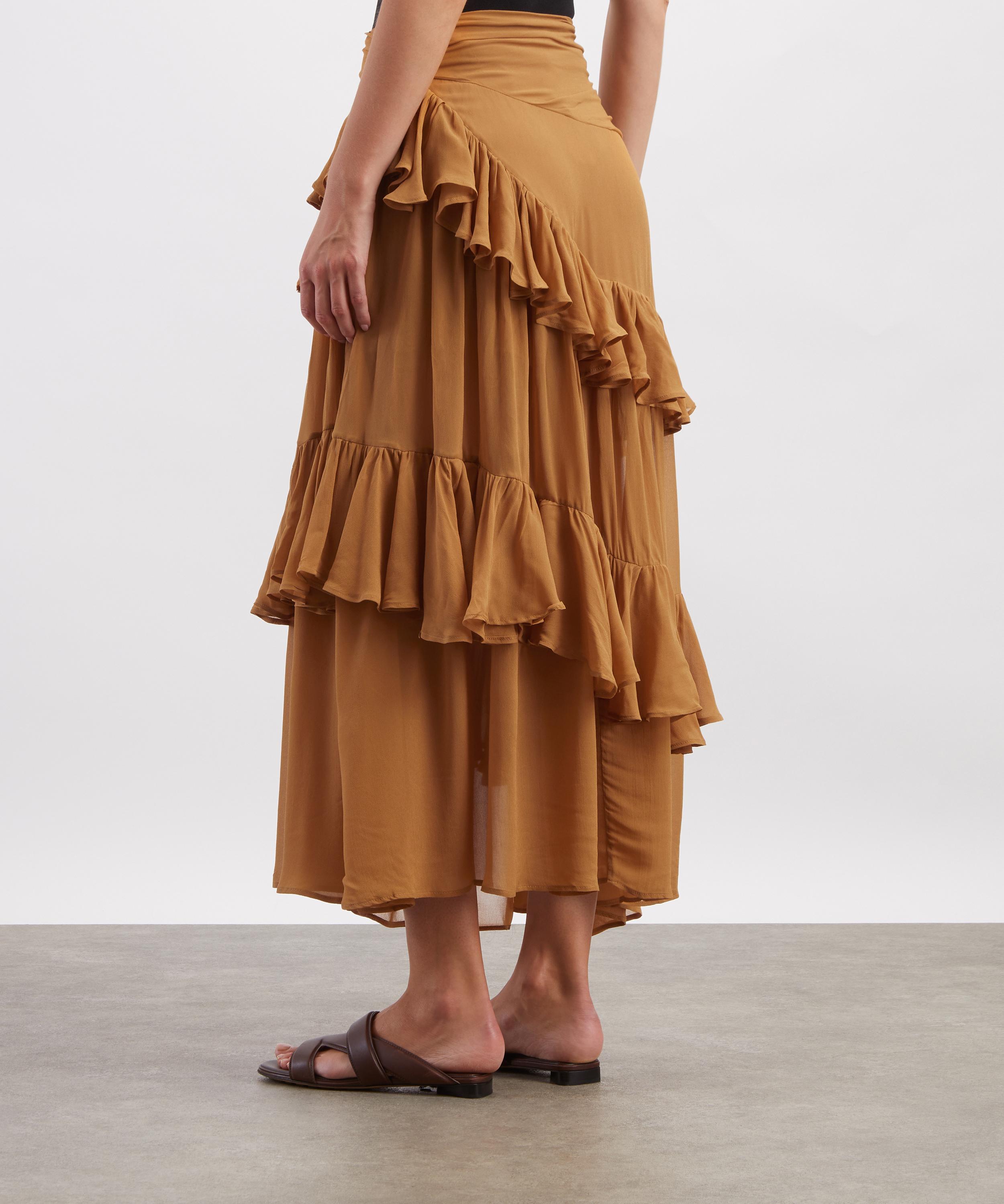 Scarlett Poppies - Selina Tiered Ruffle Skirt image number 3