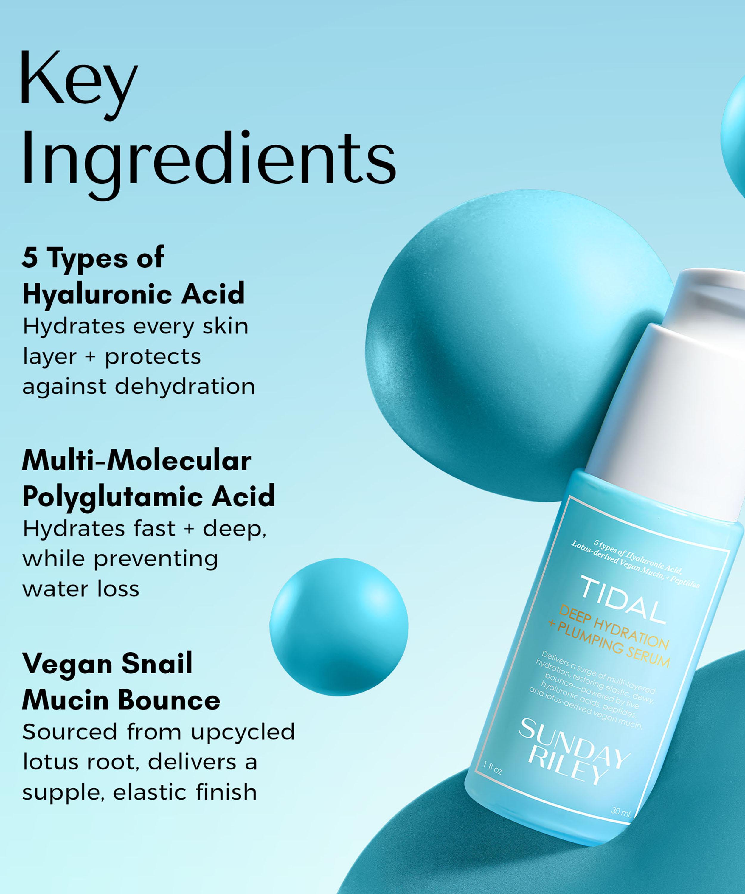 Sunday Riley - Tidal Deep Hydration and Plumping Serum 30ml image number 6