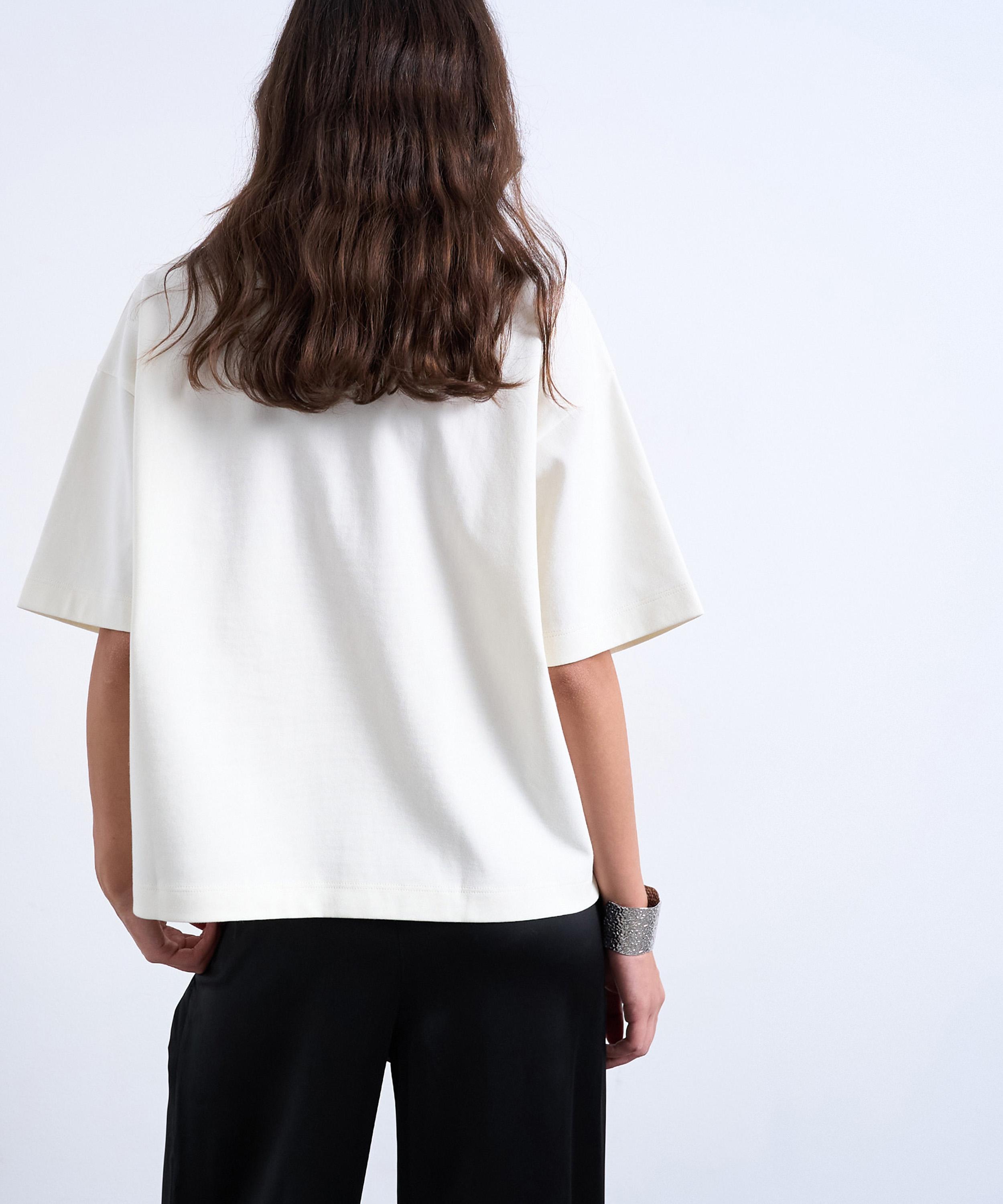 TOPSHOP - Interlock Short-Sleeve Polo Top image number 3