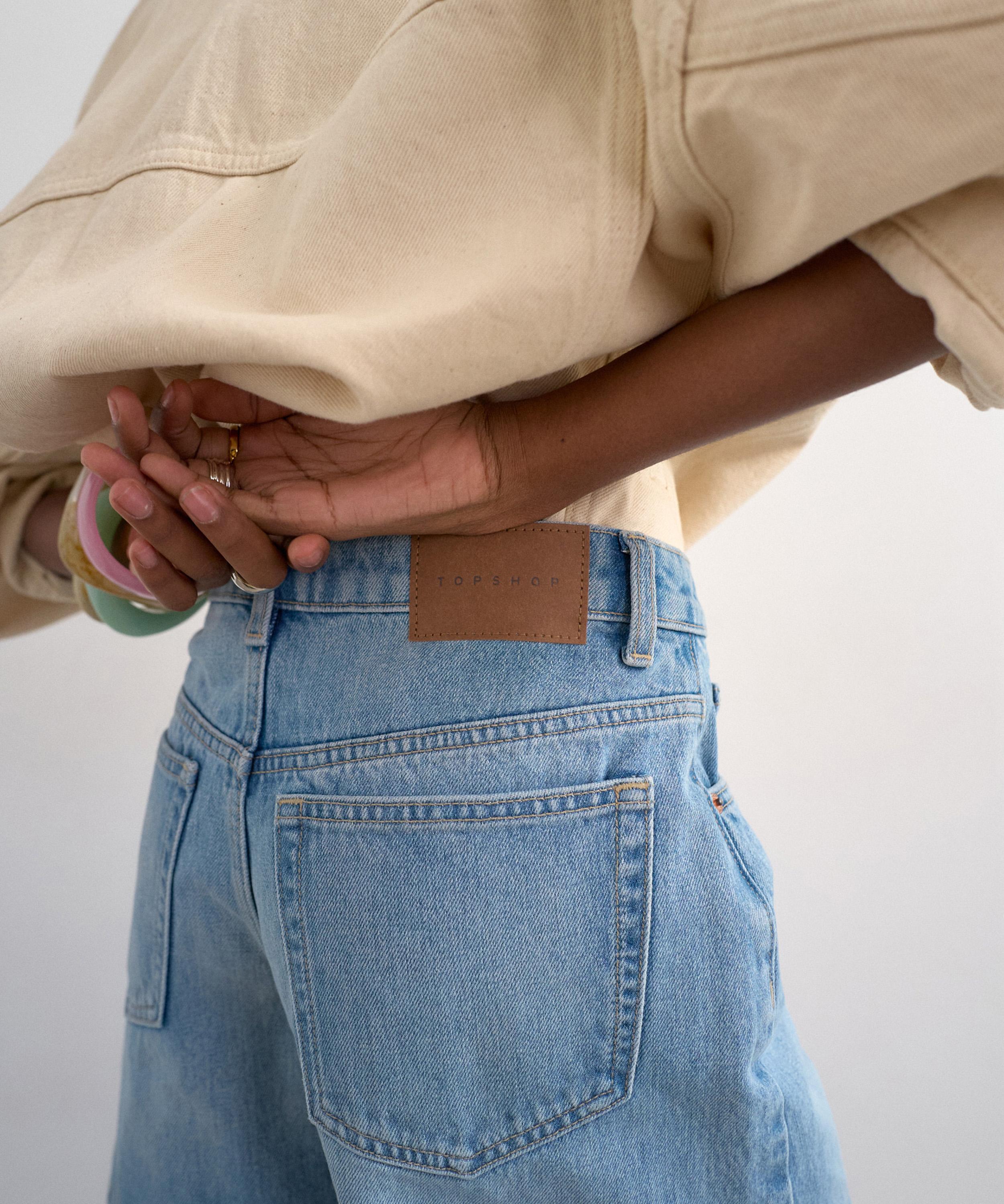 TOPSHOP - Bleach Denim Editor Shorts&nbsp; image number 4