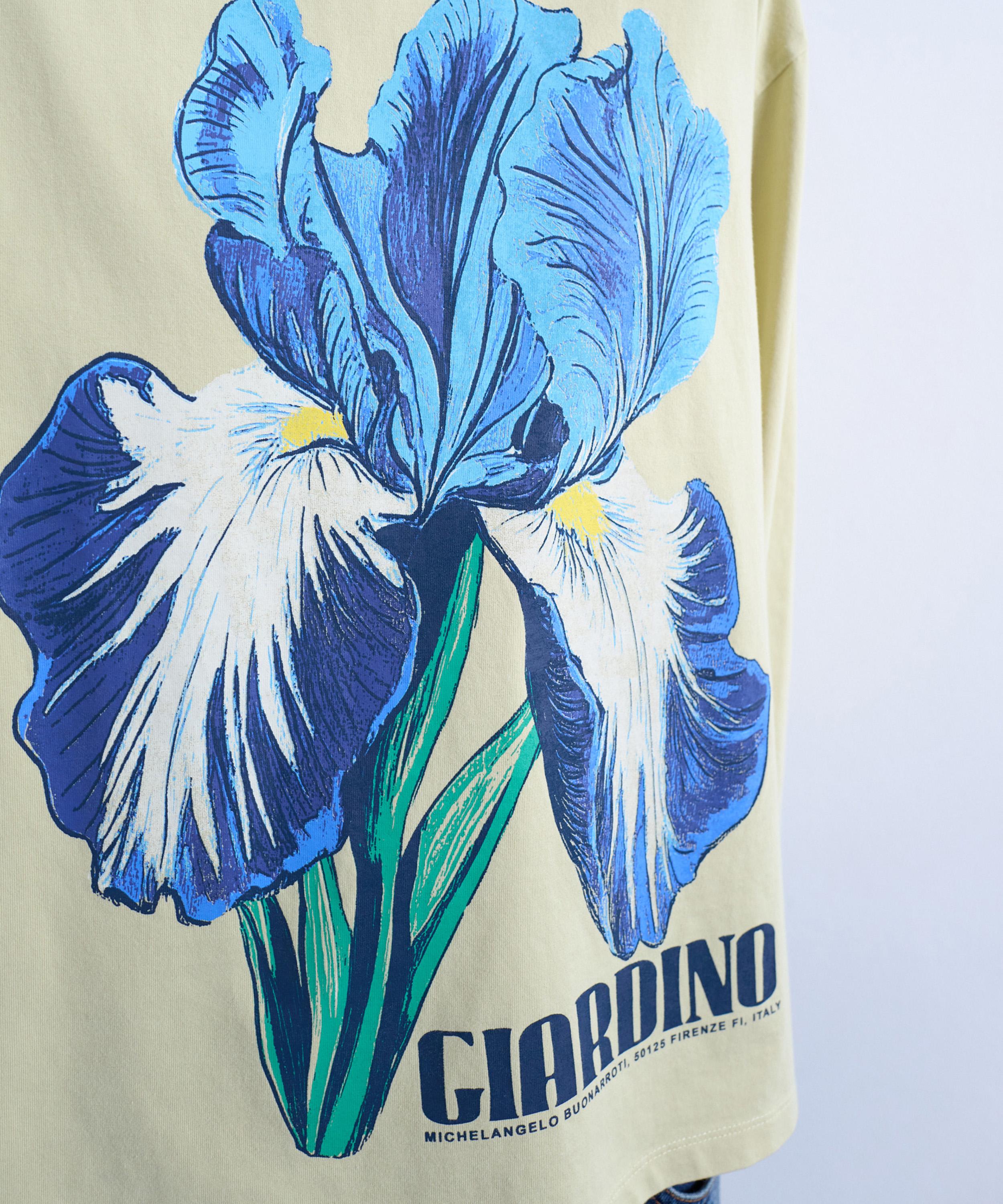 TOPSHOP - Graphic Giardino Iris Skater T-Shirt image number 1