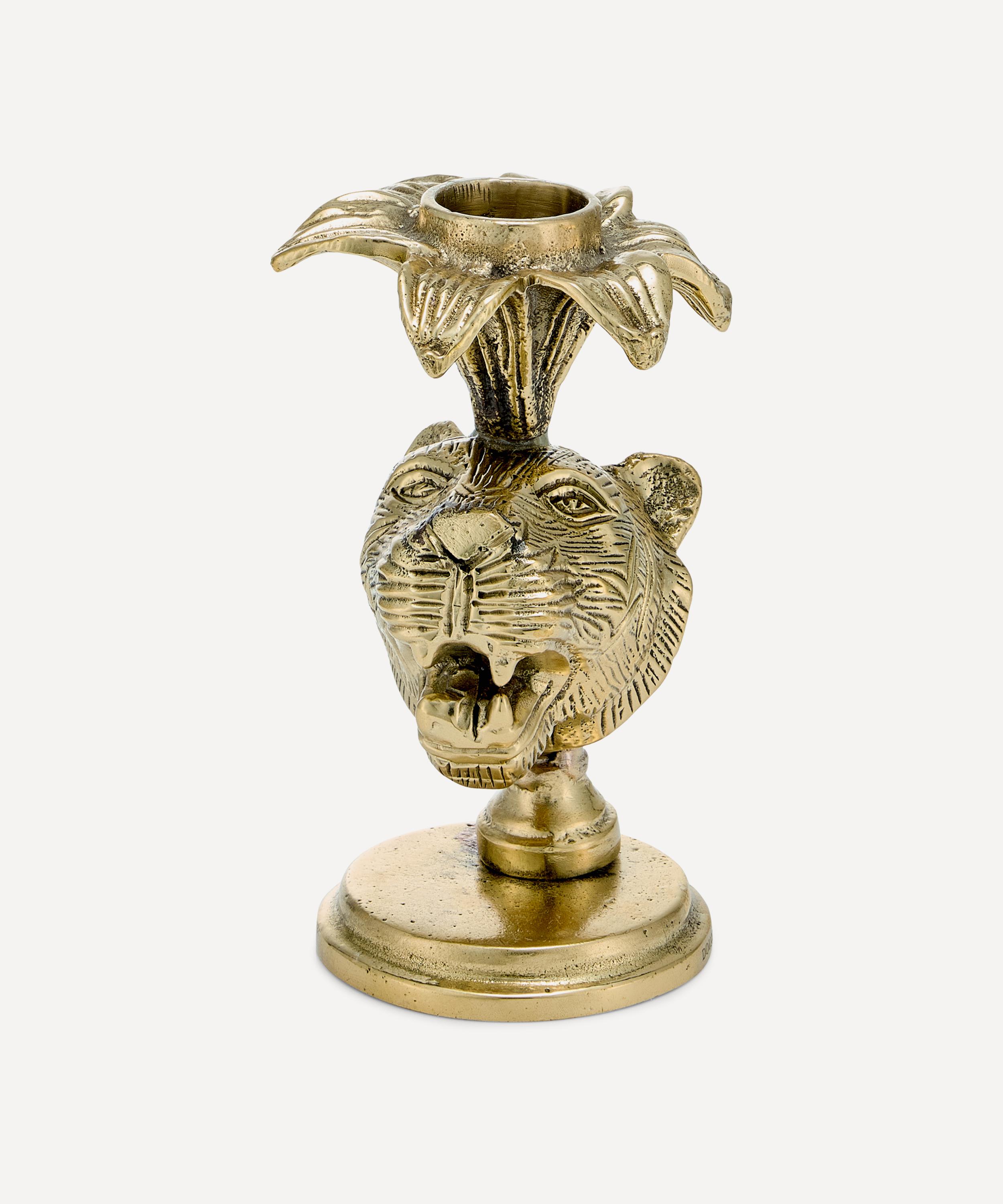 Doing Goods - Zia Tiger Candleholder image number 0