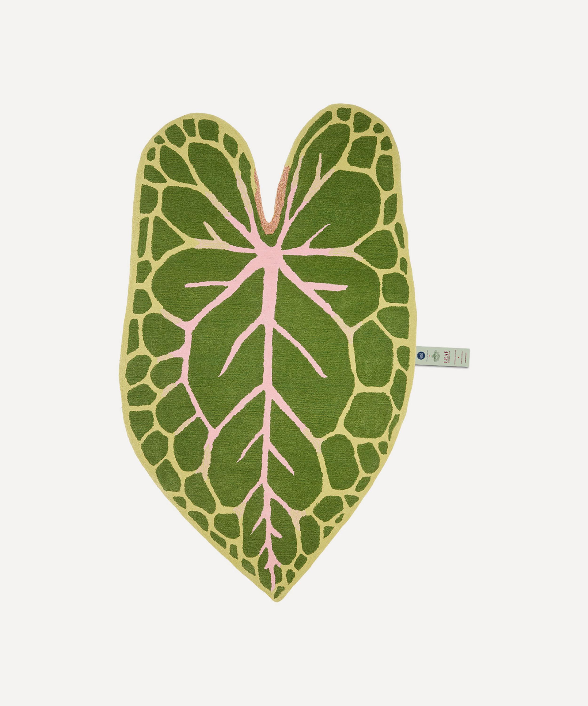 Doing Goods - x John Derian African Mask Leaf Rug image number 0