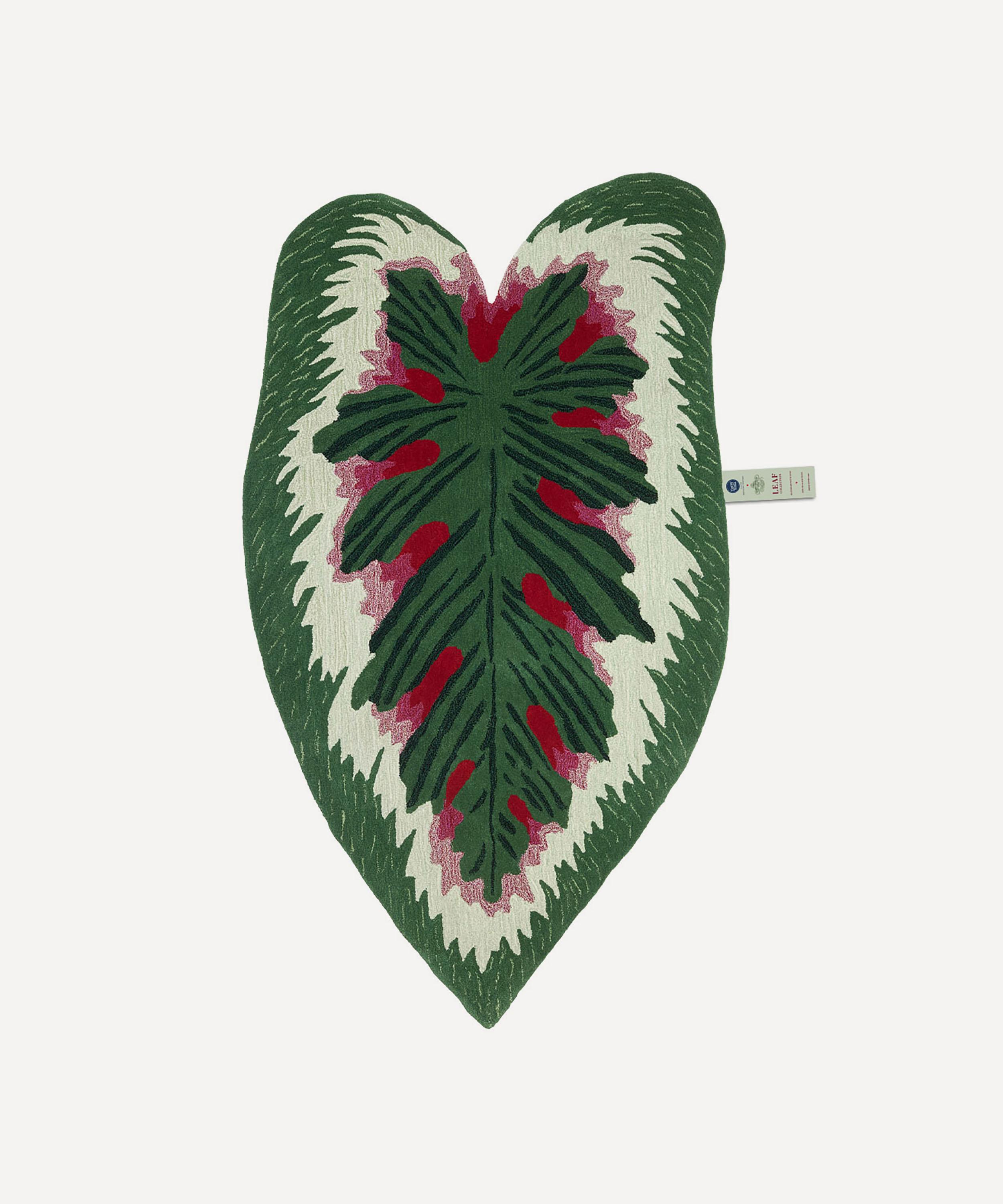 Doing Goods - x John Derian Elephant Ear Leaf Rug image number 0