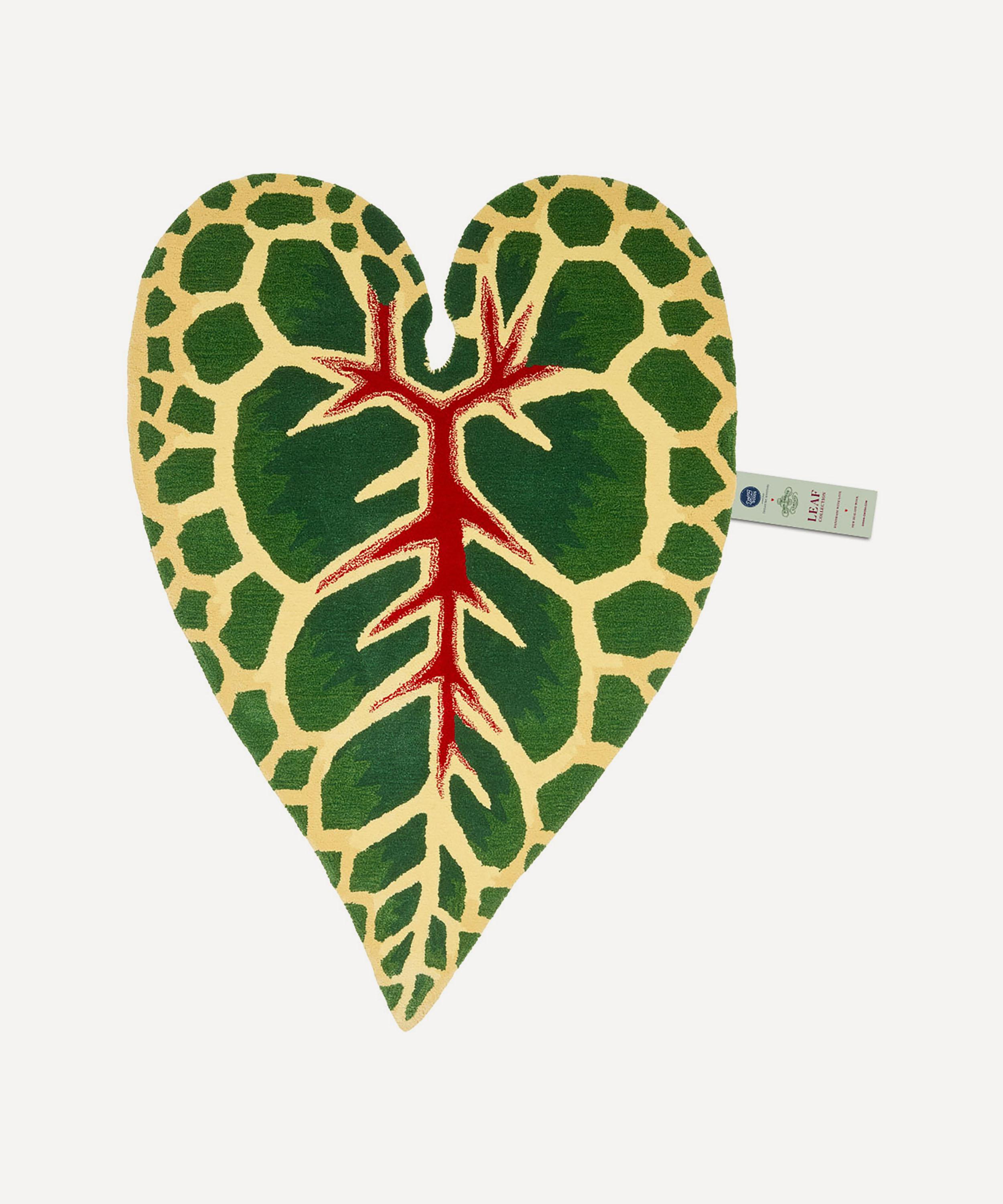 Doing Goods - x John Derian Garden Croton Leaf Rug image number 0