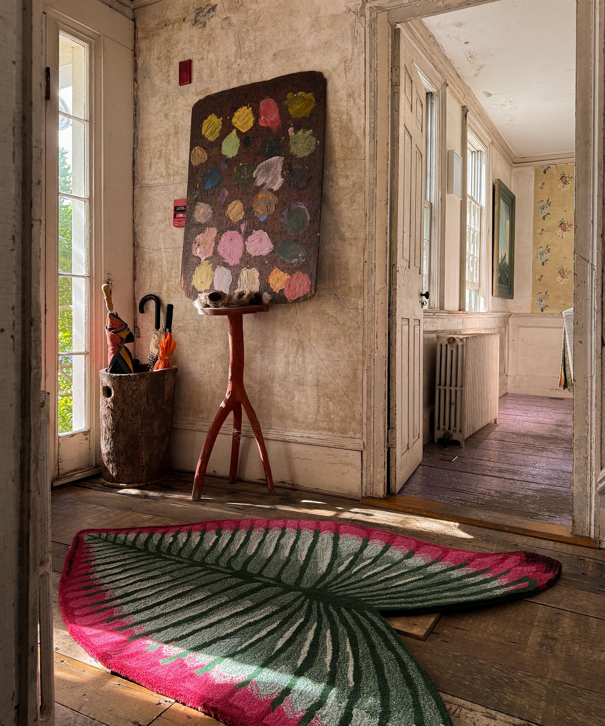 Doing Goods - x John Derian Tulip Leaf Rug image number 1