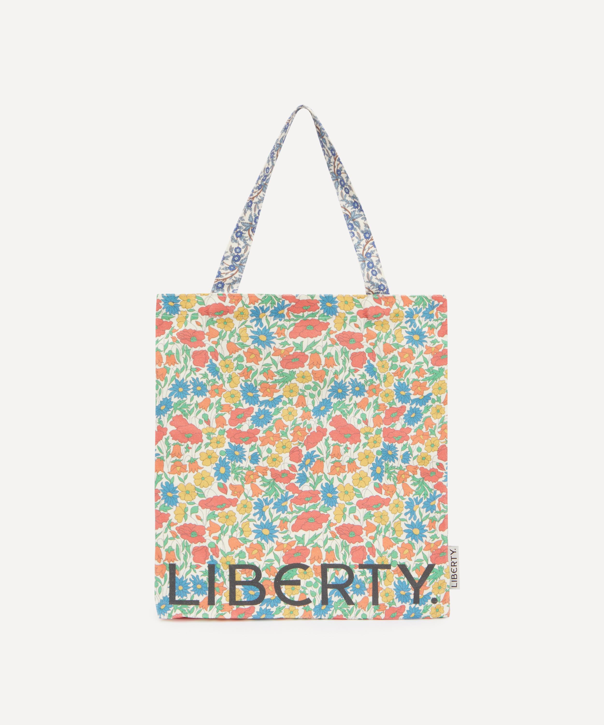 Liberty - Poppy Daisy and Empress Cotton Tote Bag