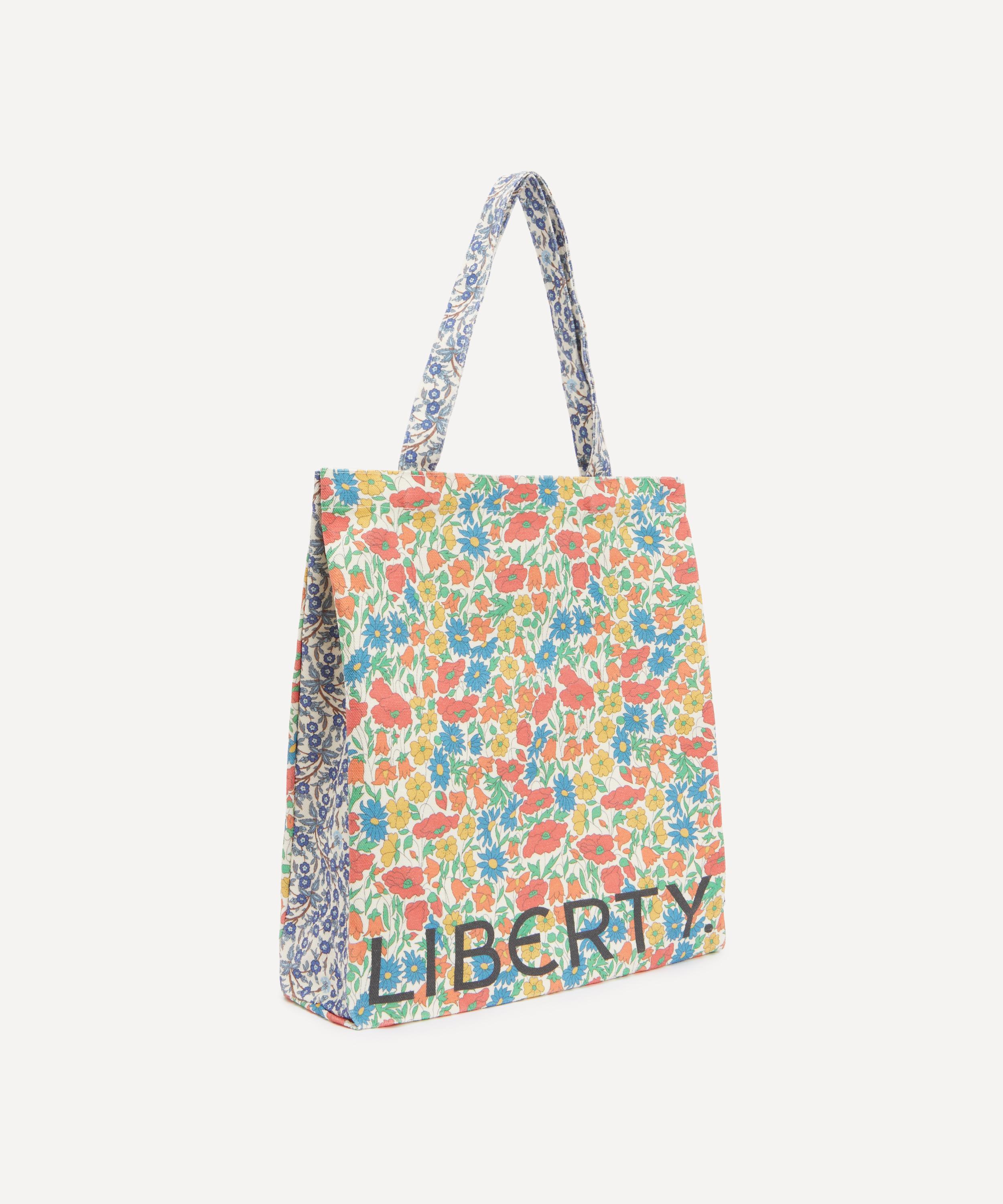 Liberty - Poppy Daisy and Empress Cotton Tote Bag image number 1