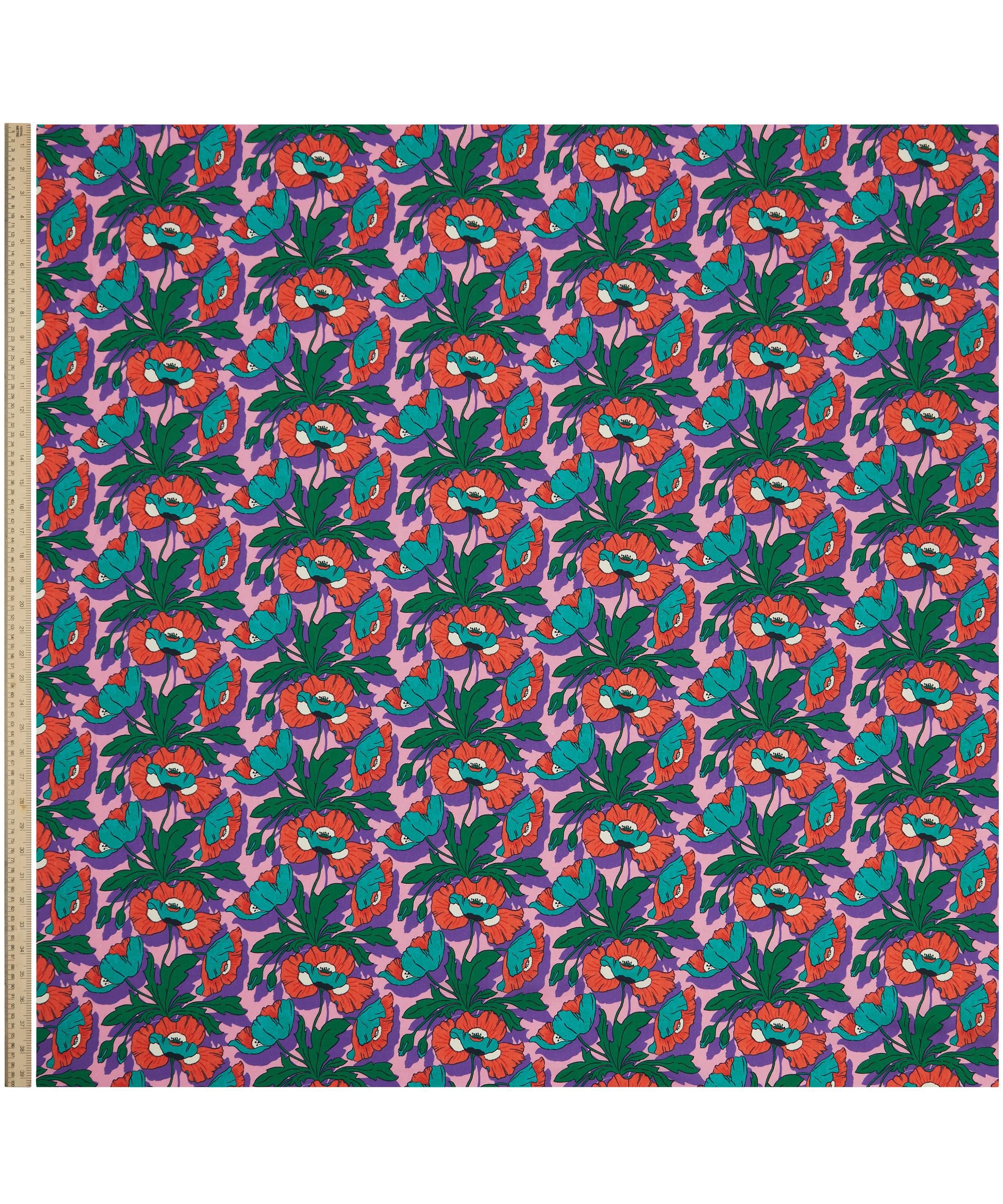 Liberty Fabrics - Butterfield Poppy Lilestone Wool image number 1