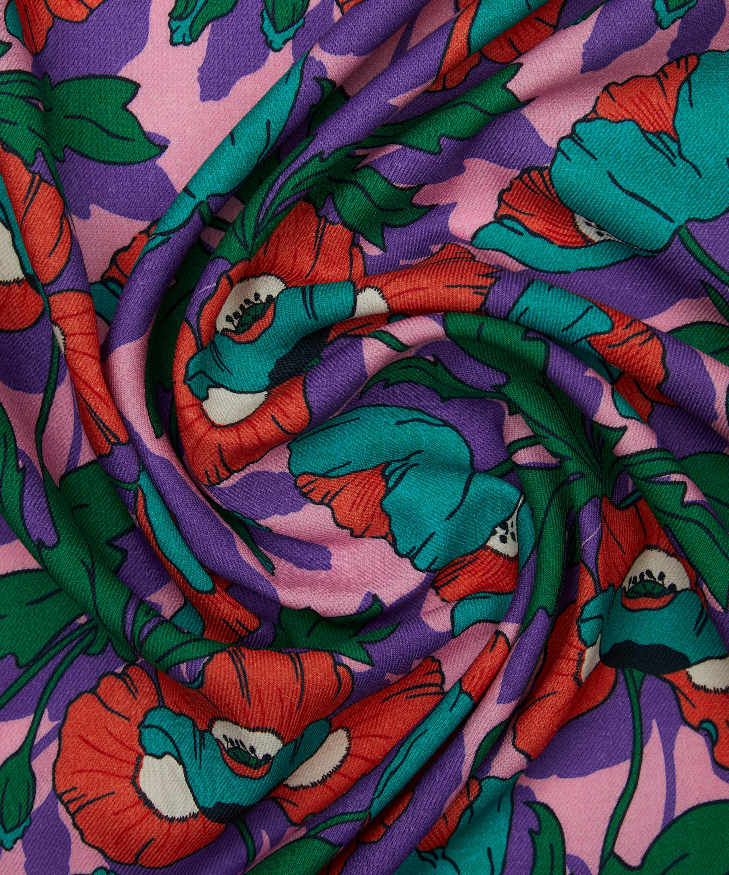 Liberty Fabrics - Butterfield Poppy Lilestone Wool image number 3