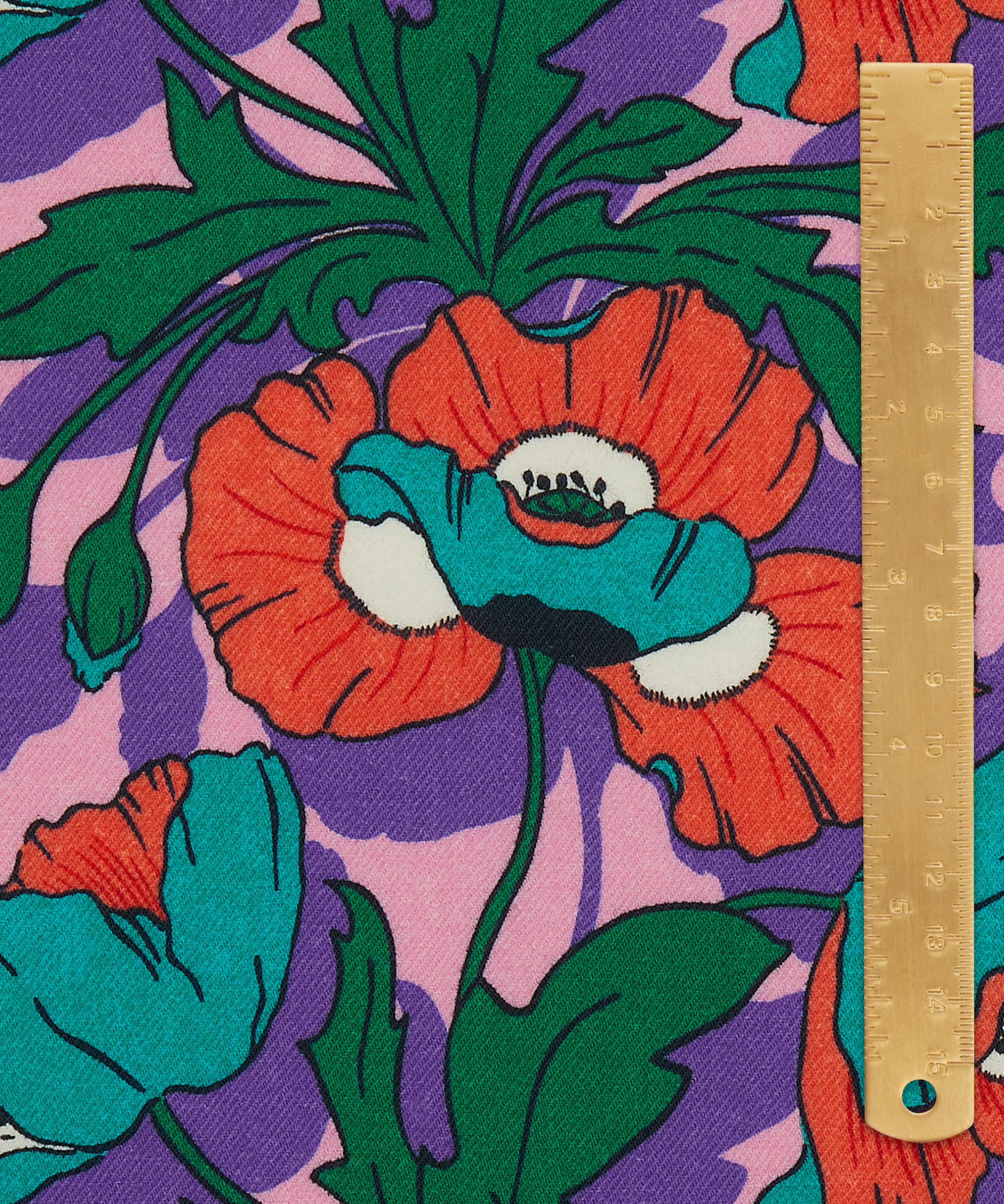 Liberty Fabrics - Butterfield Poppy Lilestone Wool image number 4
