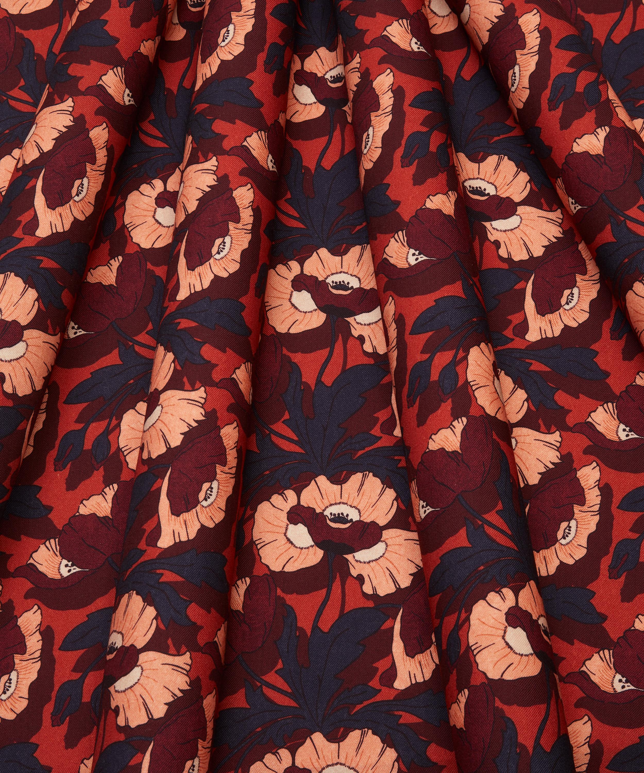 Liberty Fabrics - Butterfield Poppy Lilestone Wool image number 2