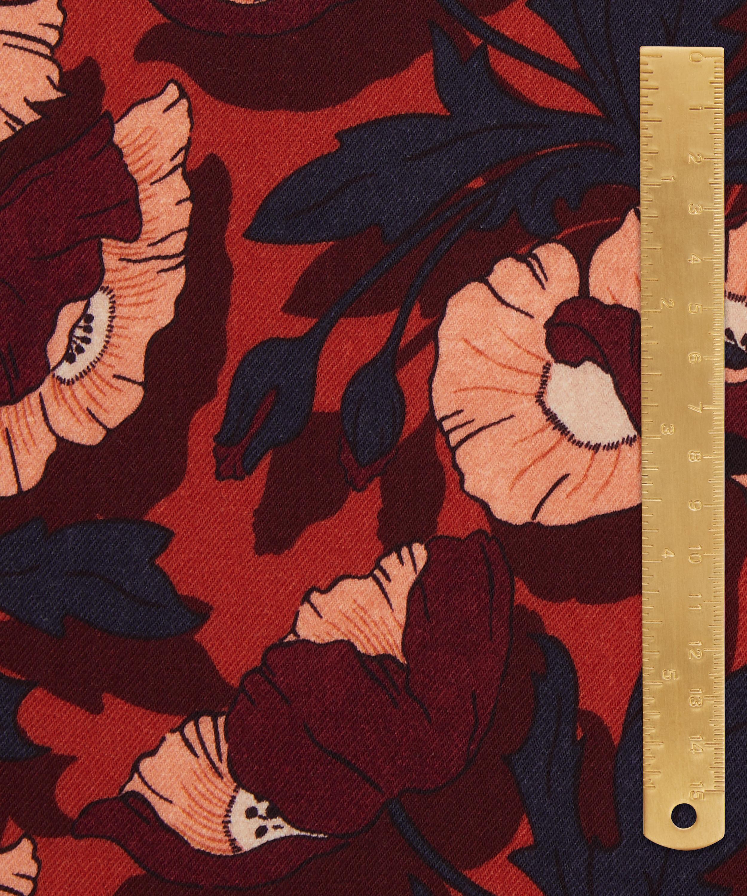 Liberty Fabrics - Butterfield Poppy Lilestone Wool image number 4