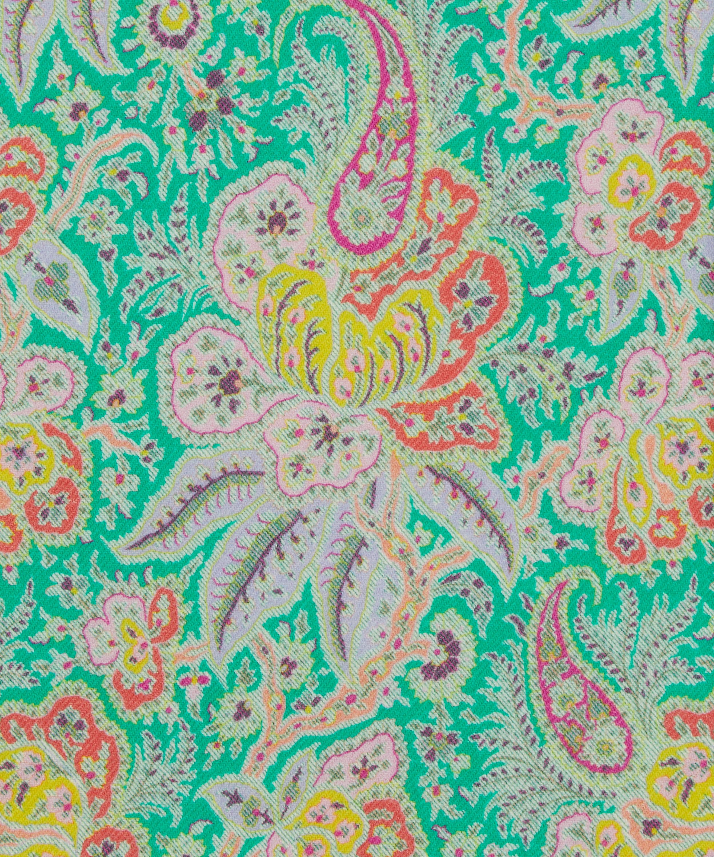Liberty Fabrics - Kaleidoscopic Floral Lilestone Wool