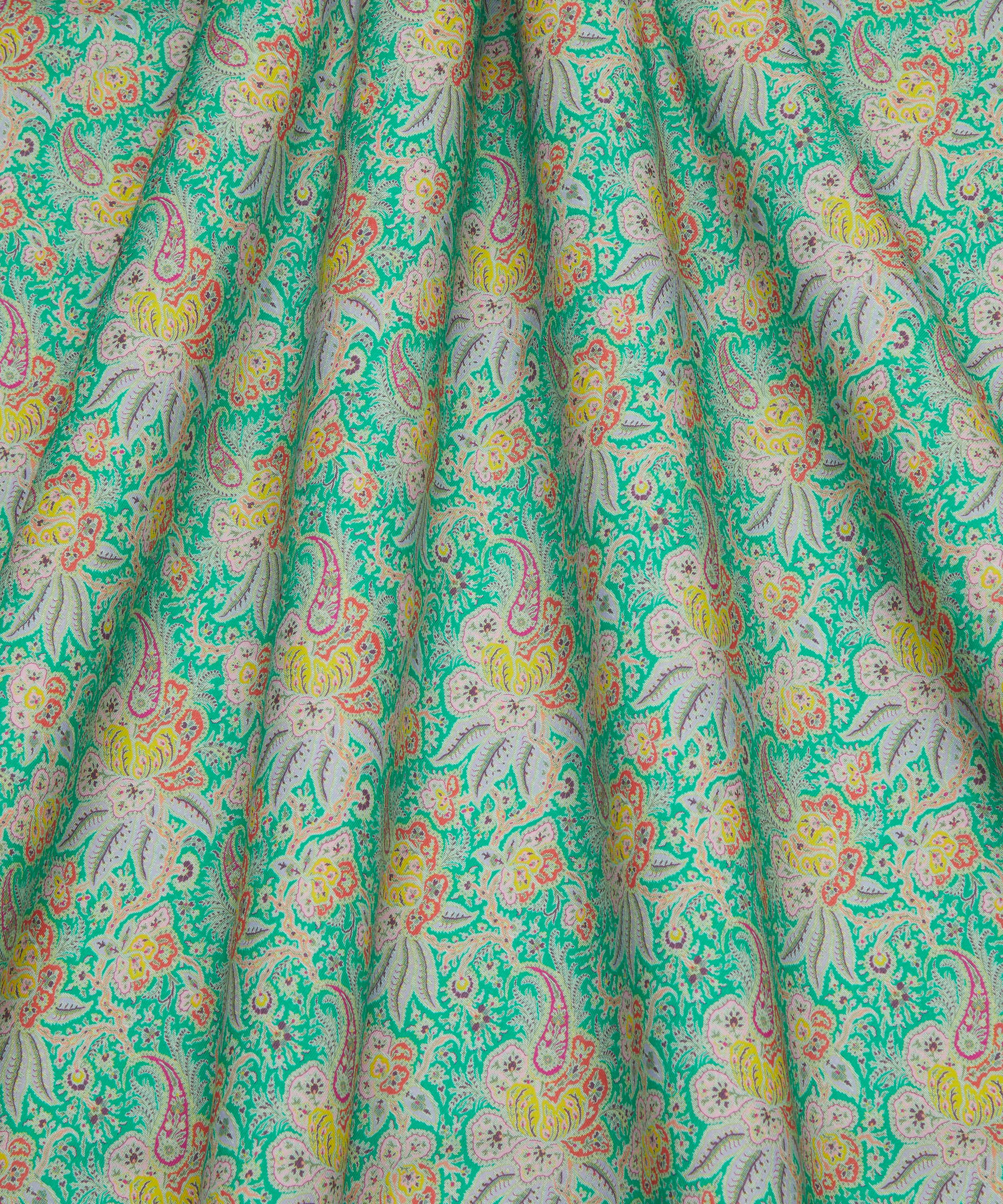 Liberty Fabrics - Kaleidoscopic Floral Lilestone Wool image number 2