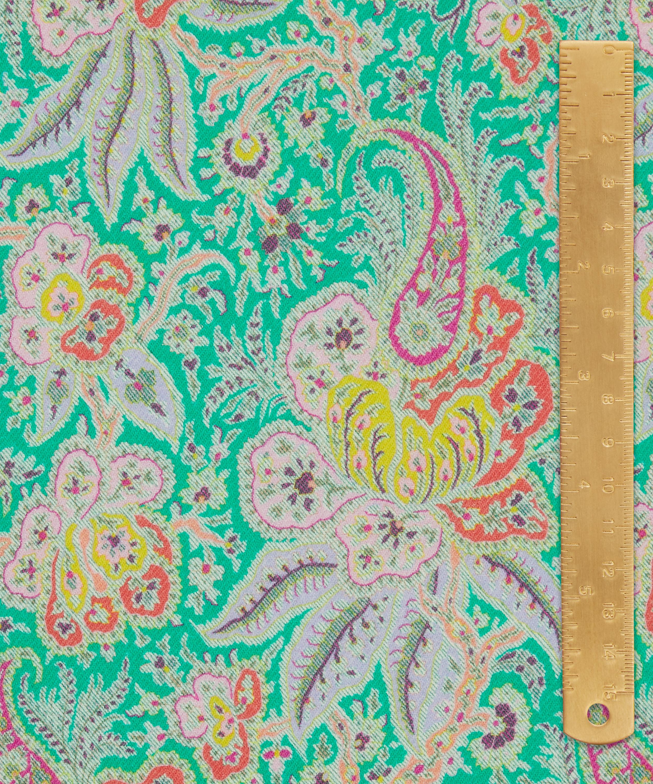 Liberty Fabrics - Kaleidoscopic Floral Lilestone Wool image number 4