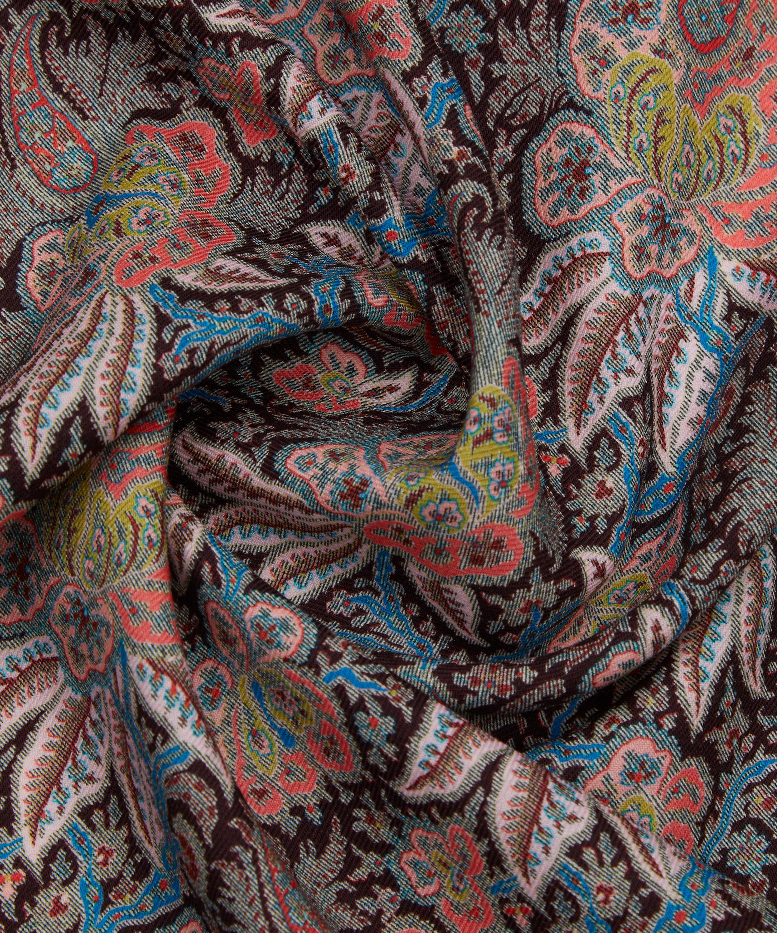 Liberty Fabrics - Kaleidoscopic Floral Lilestone Wool image number 3
