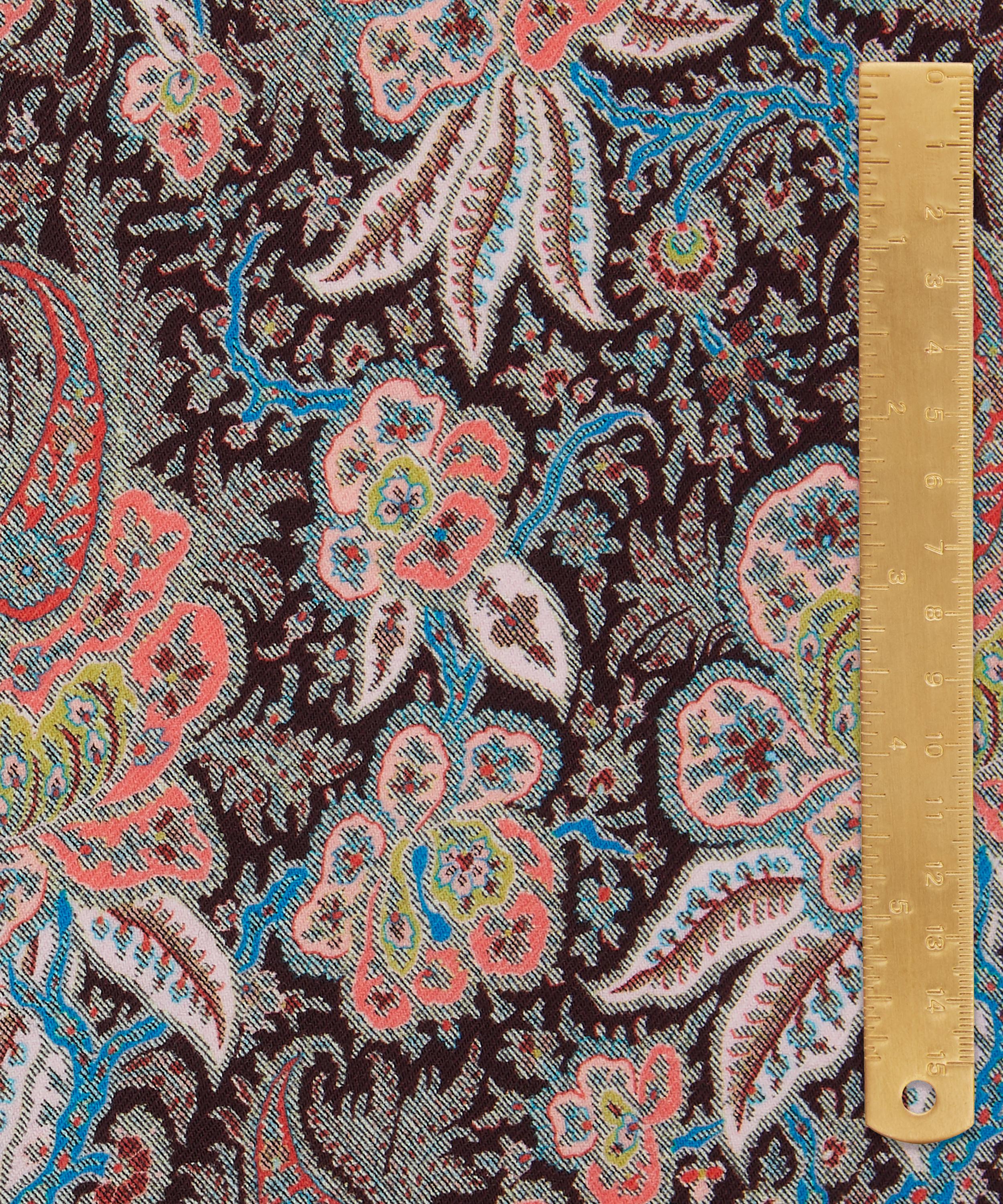 Liberty Fabrics - Kaleidoscopic Floral Lilestone Wool image number 4