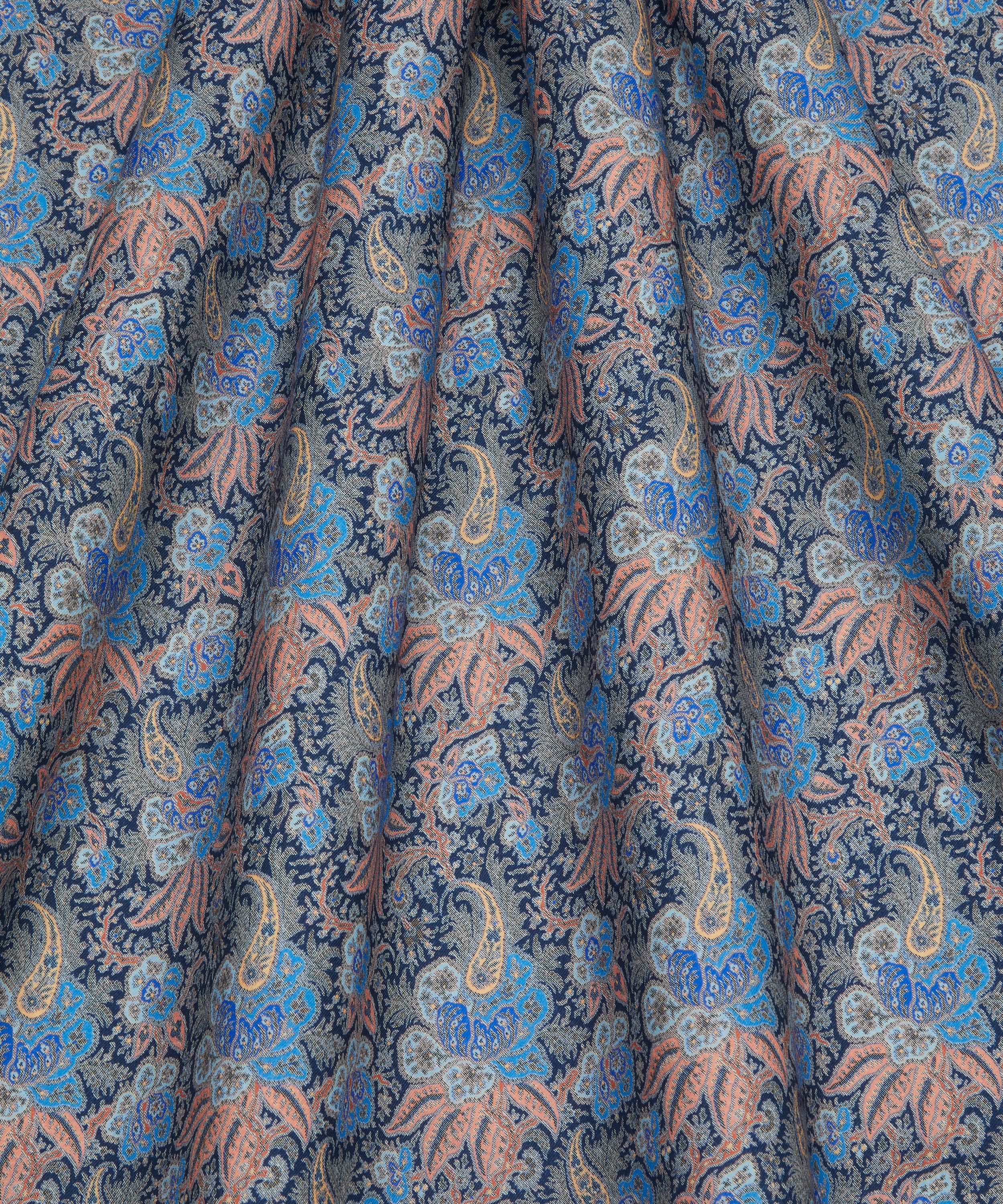 Liberty Fabrics - Kaleidoscopic Floral Lilestone Wool image number 2