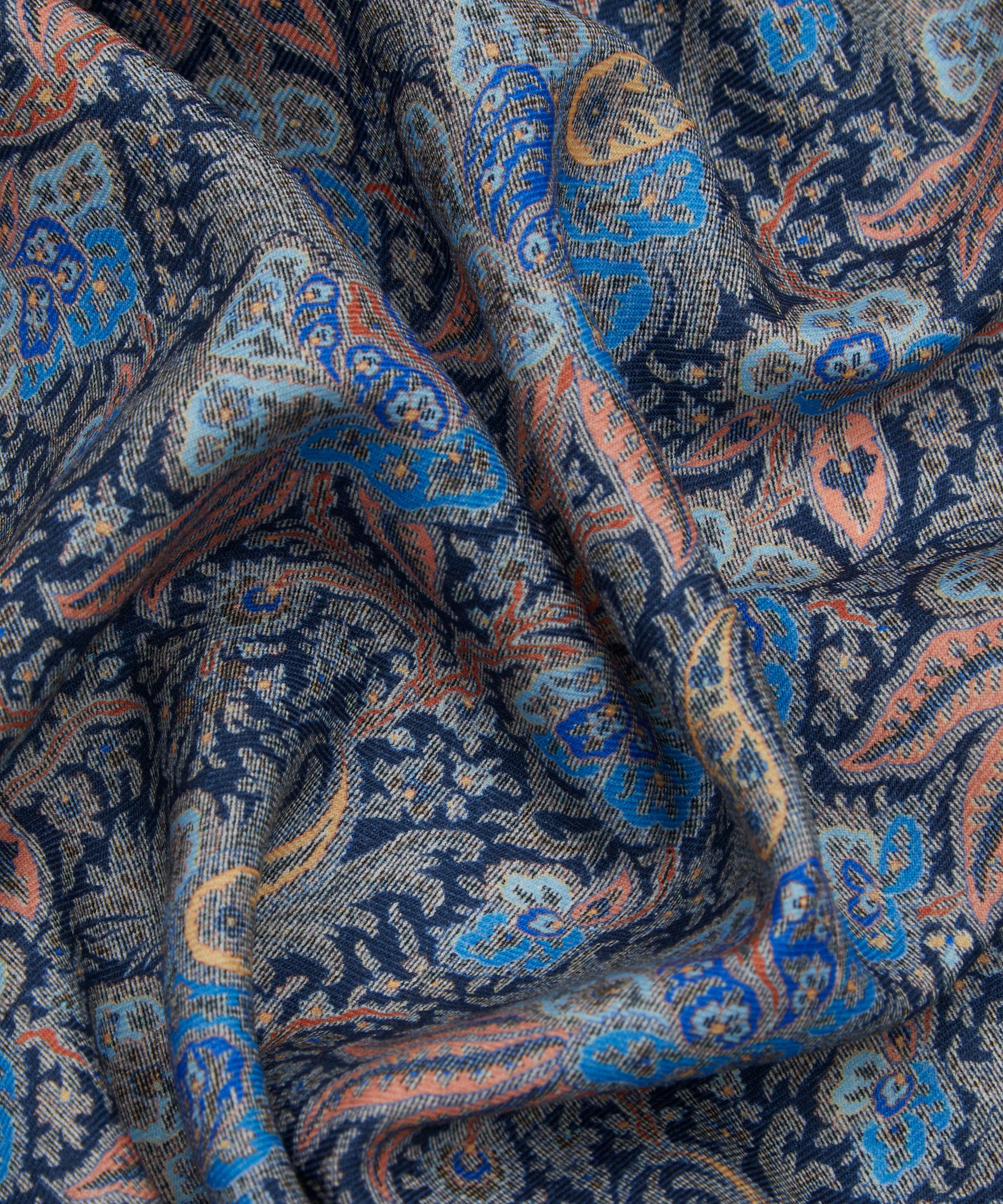 Liberty Fabrics - Kaleidoscopic Floral Lilestone Wool image number 3