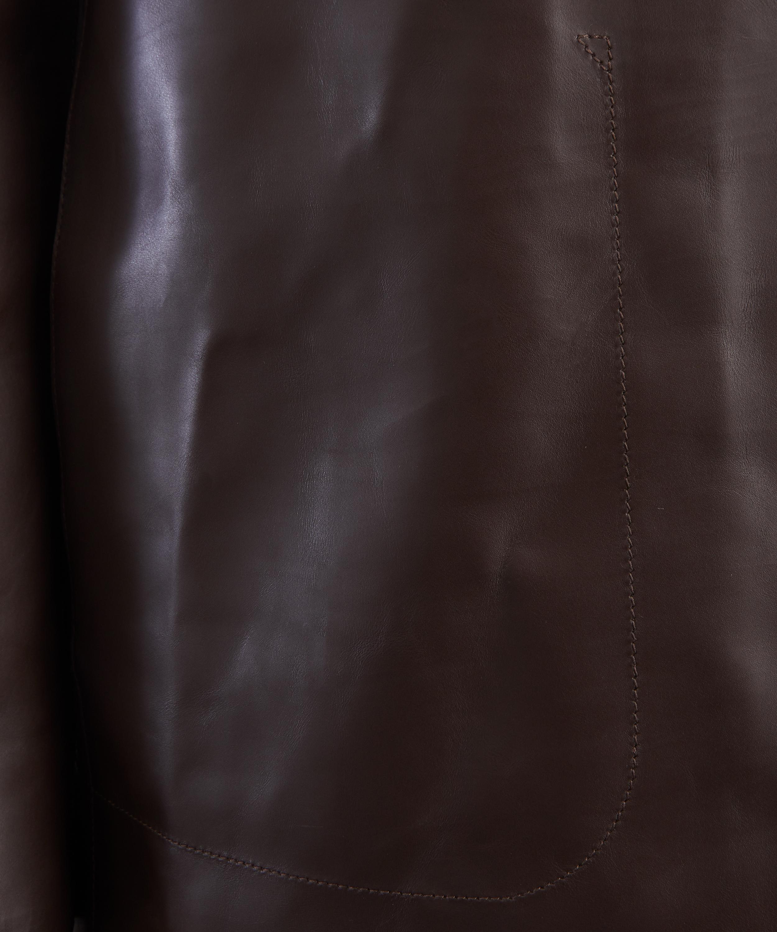 Jil Sander - Leather Jacket image number 4