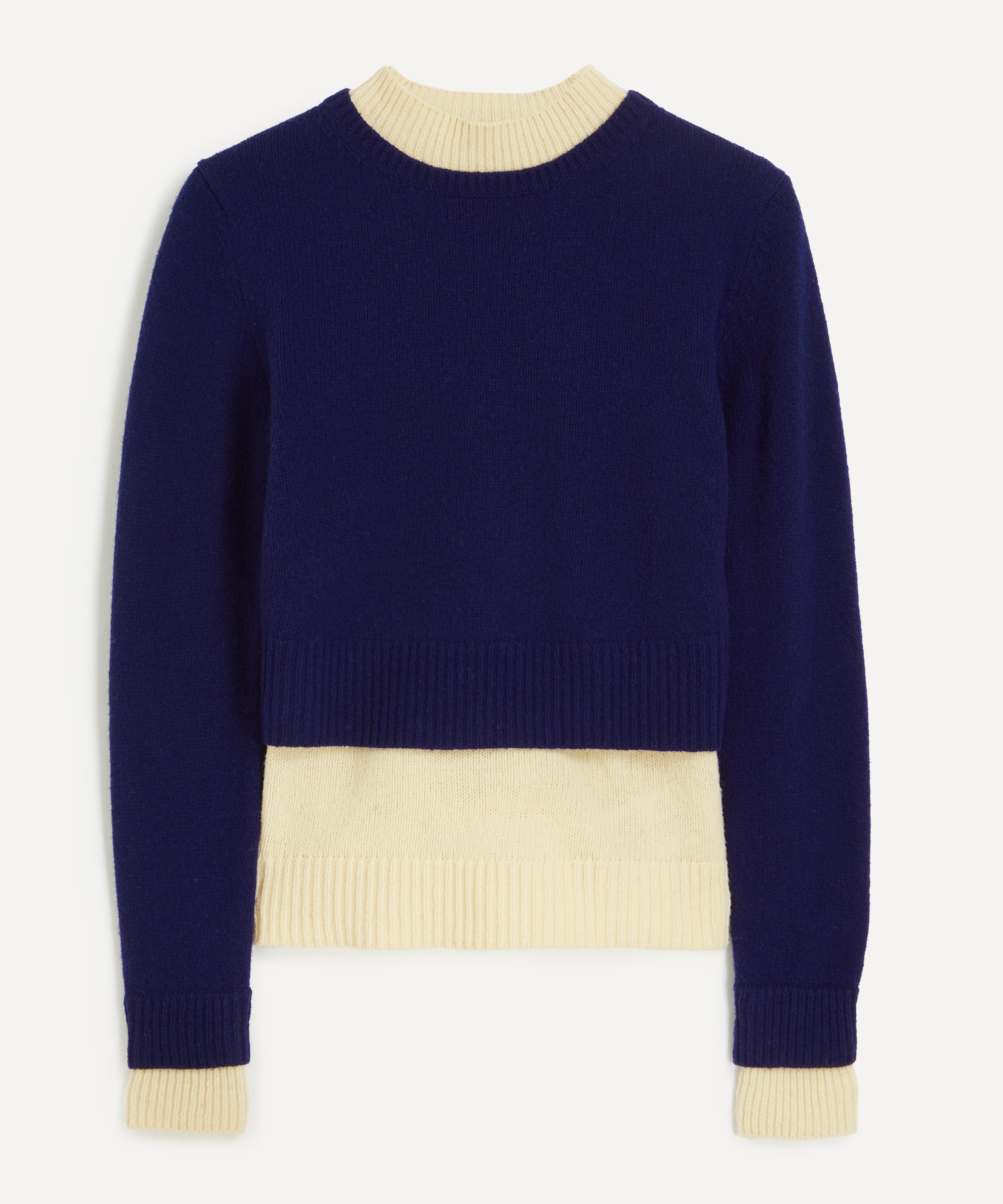 Jil Sander - Two-Tone Wool Jumper