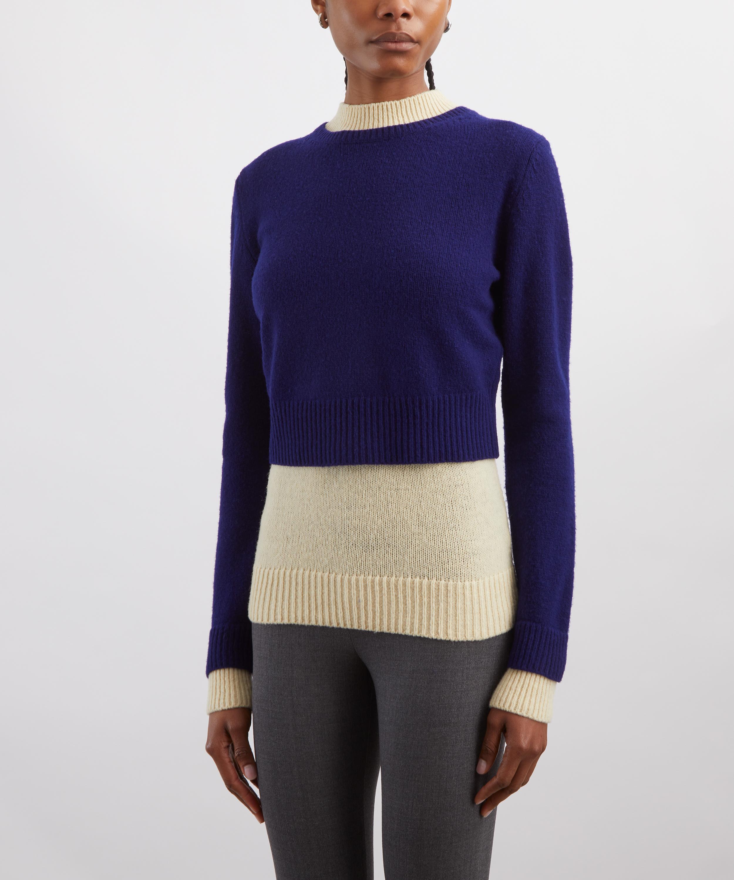 Jil Sander - Two-Tone Wool Jumper image number 2