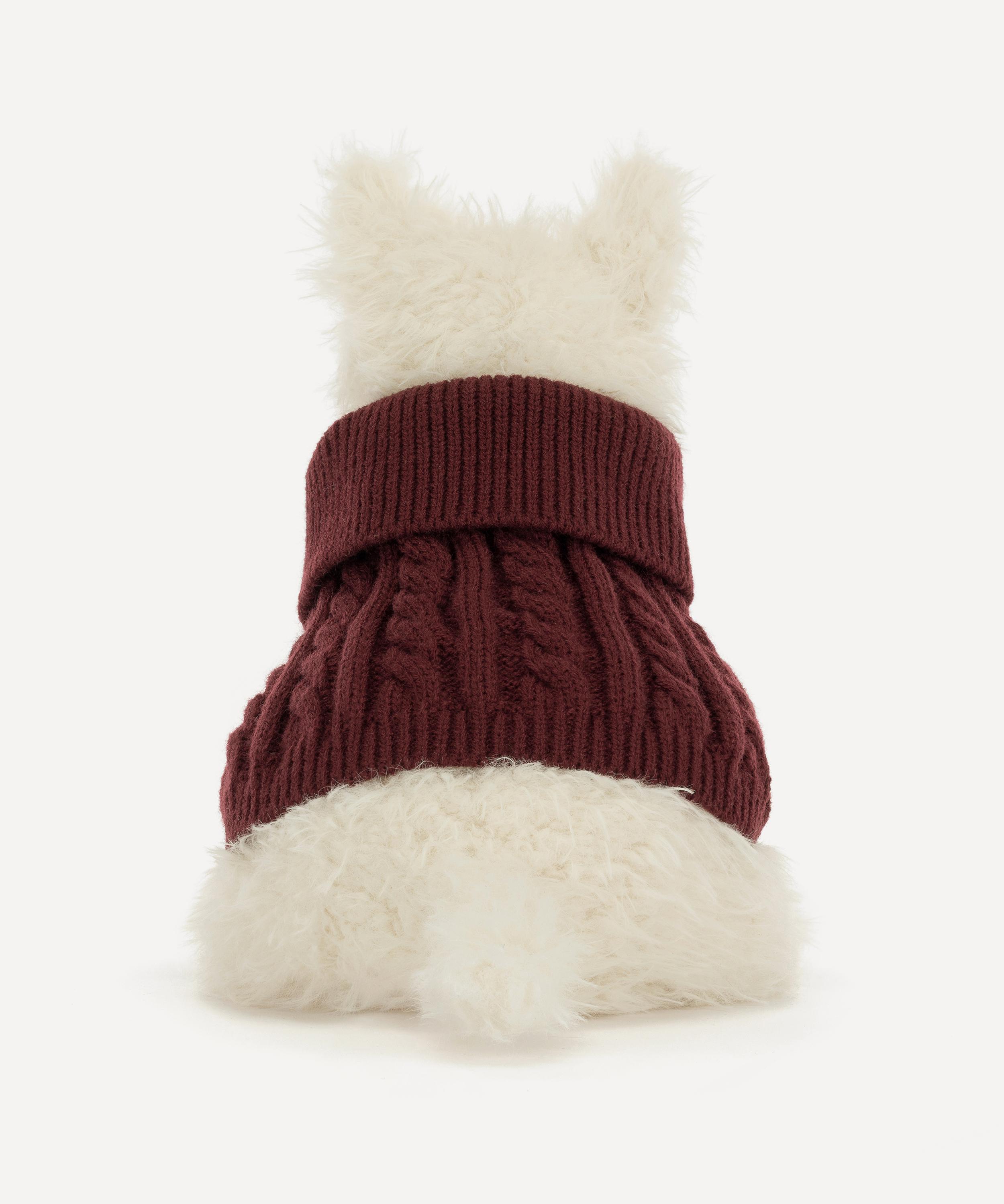 Jellycat - Munro Scottie Dog Winter Jumper Outfit Soft Toy image number 3