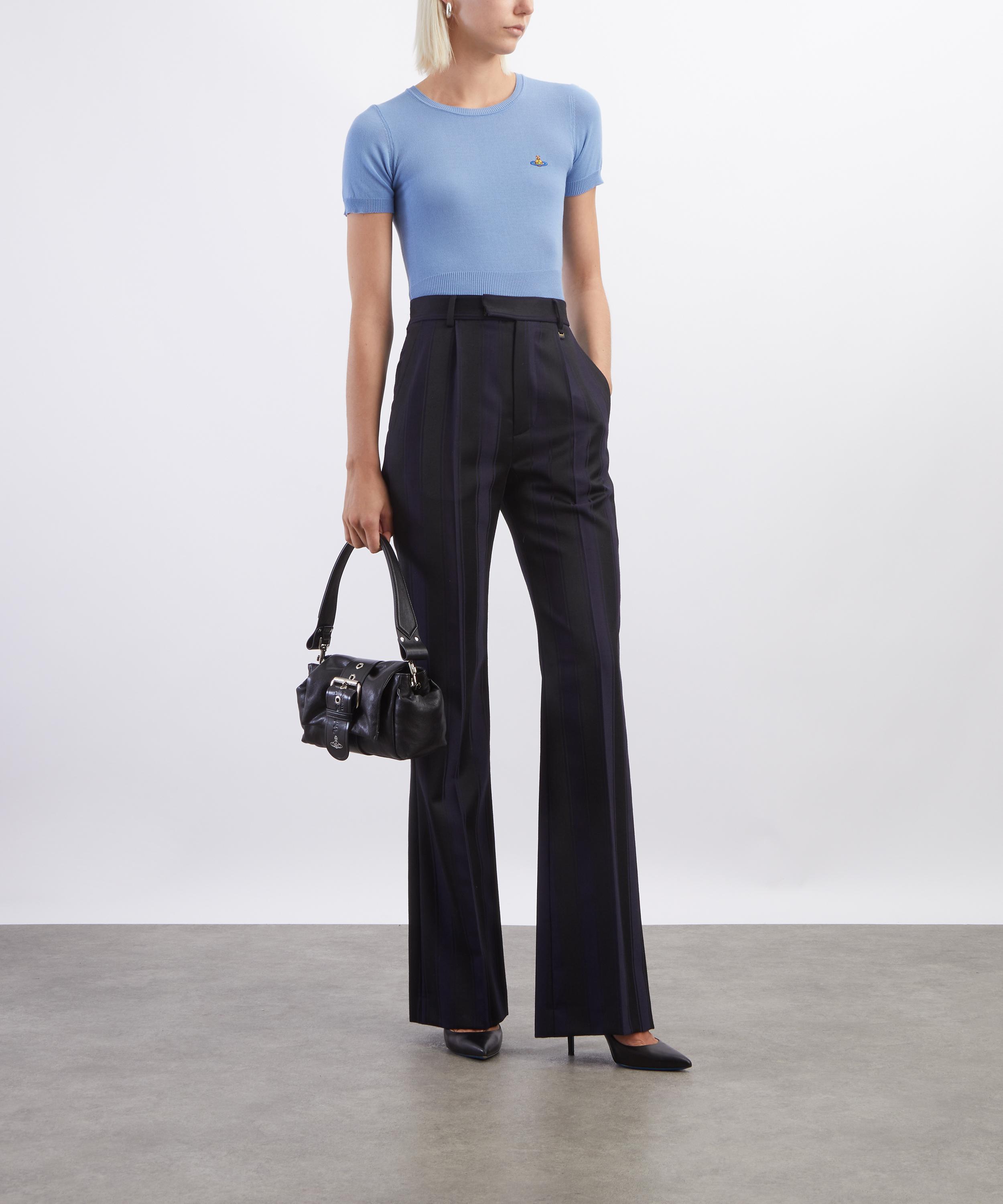 Vivienne Westwood - Ray Flared Striped Trousers image number 1