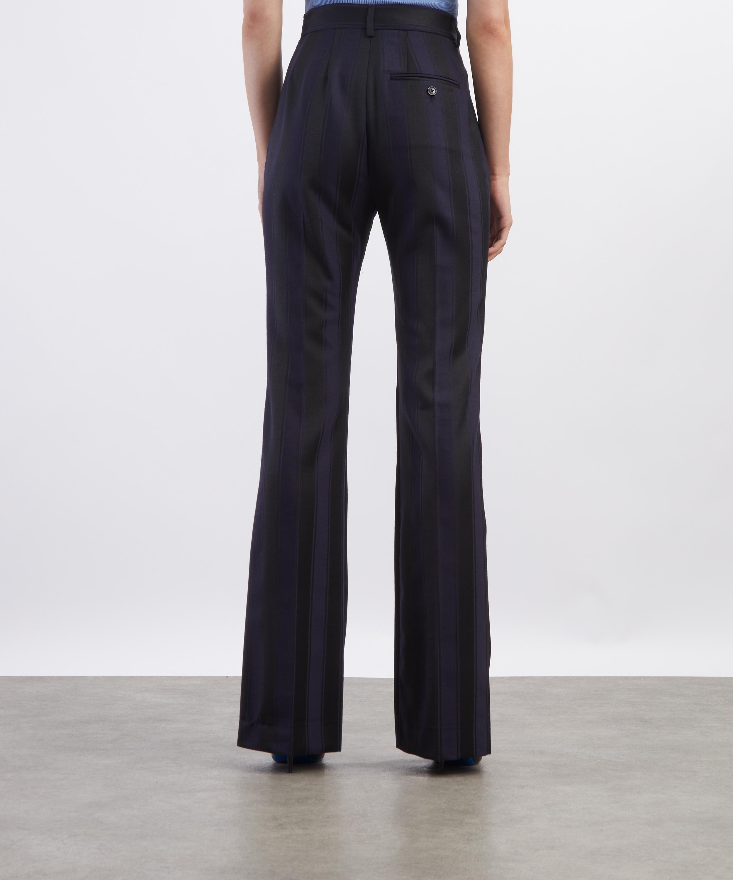 Vivienne Westwood - Ray Flared Striped Trousers image number 3
