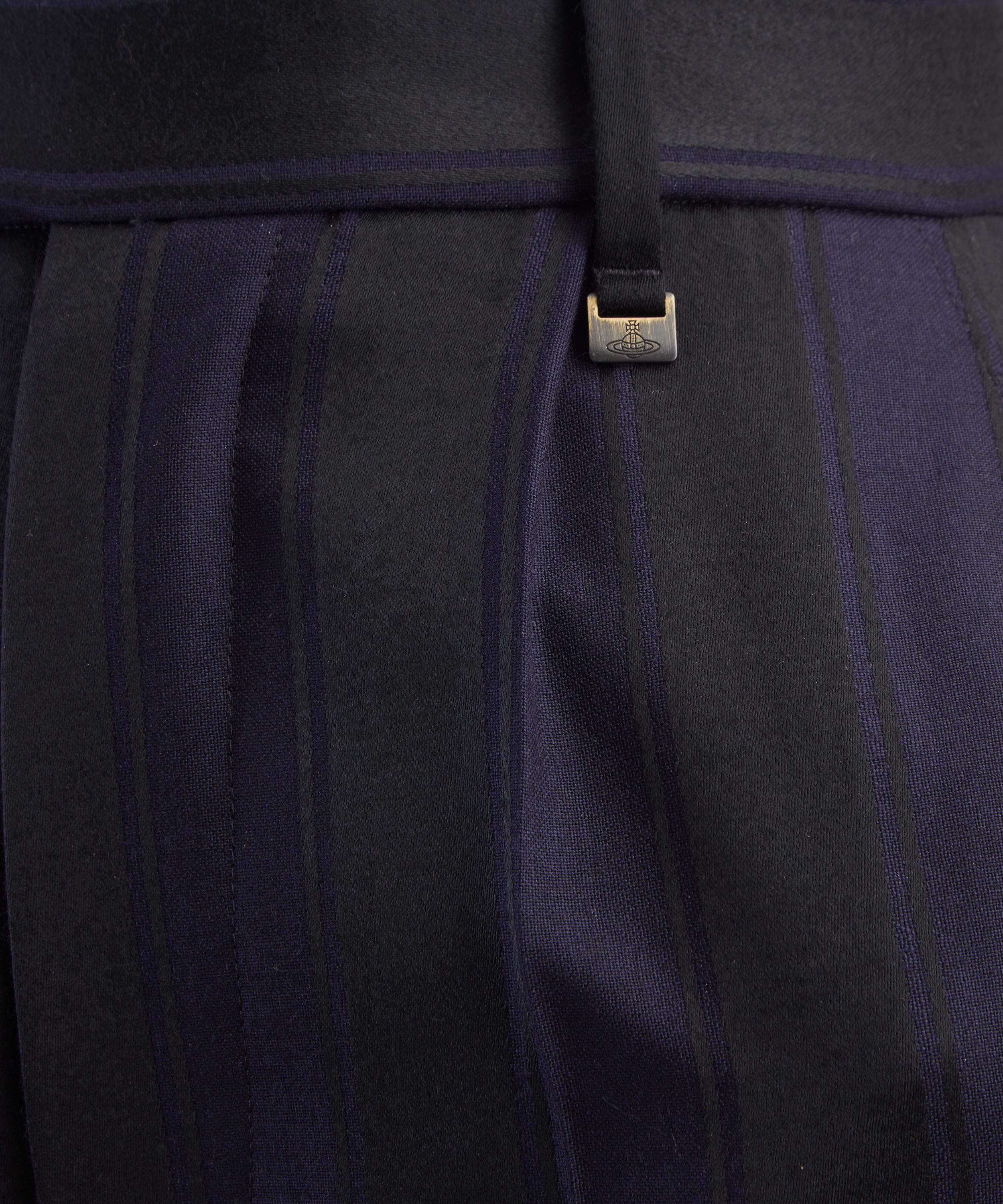 Vivienne Westwood - Ray Flared Striped Trousers image number 4