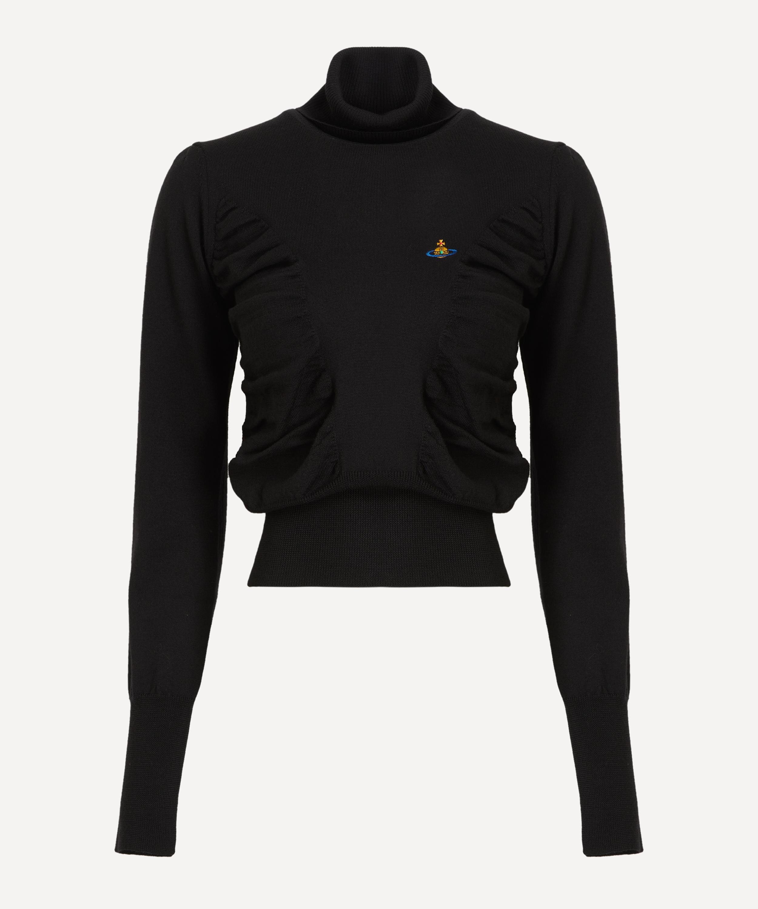Vivienne Westwood - Pamela High-Neck Gathered Jumper image number 0
