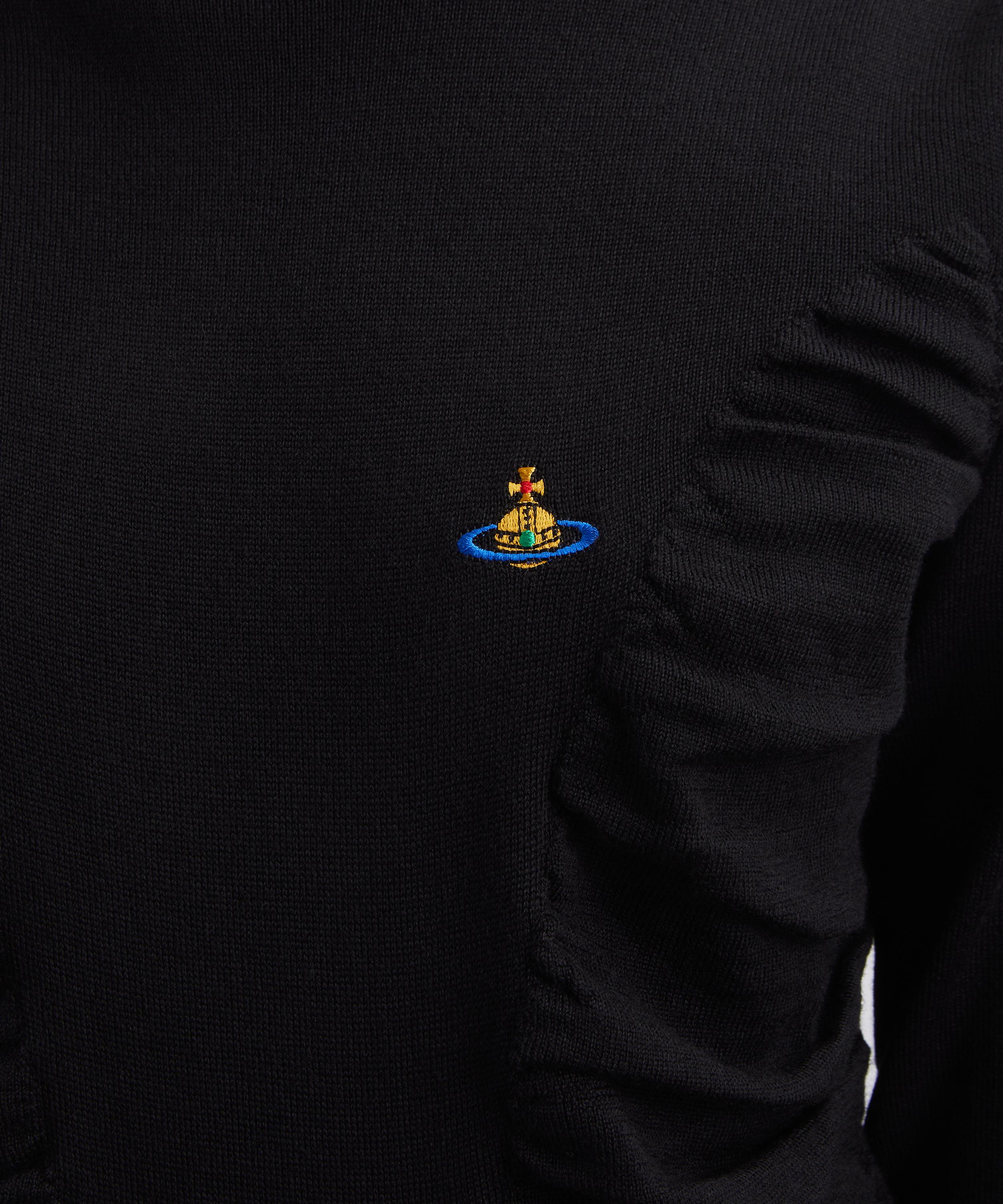 Vivienne Westwood - Pamela High-Neck Gathered Jumper image number 4