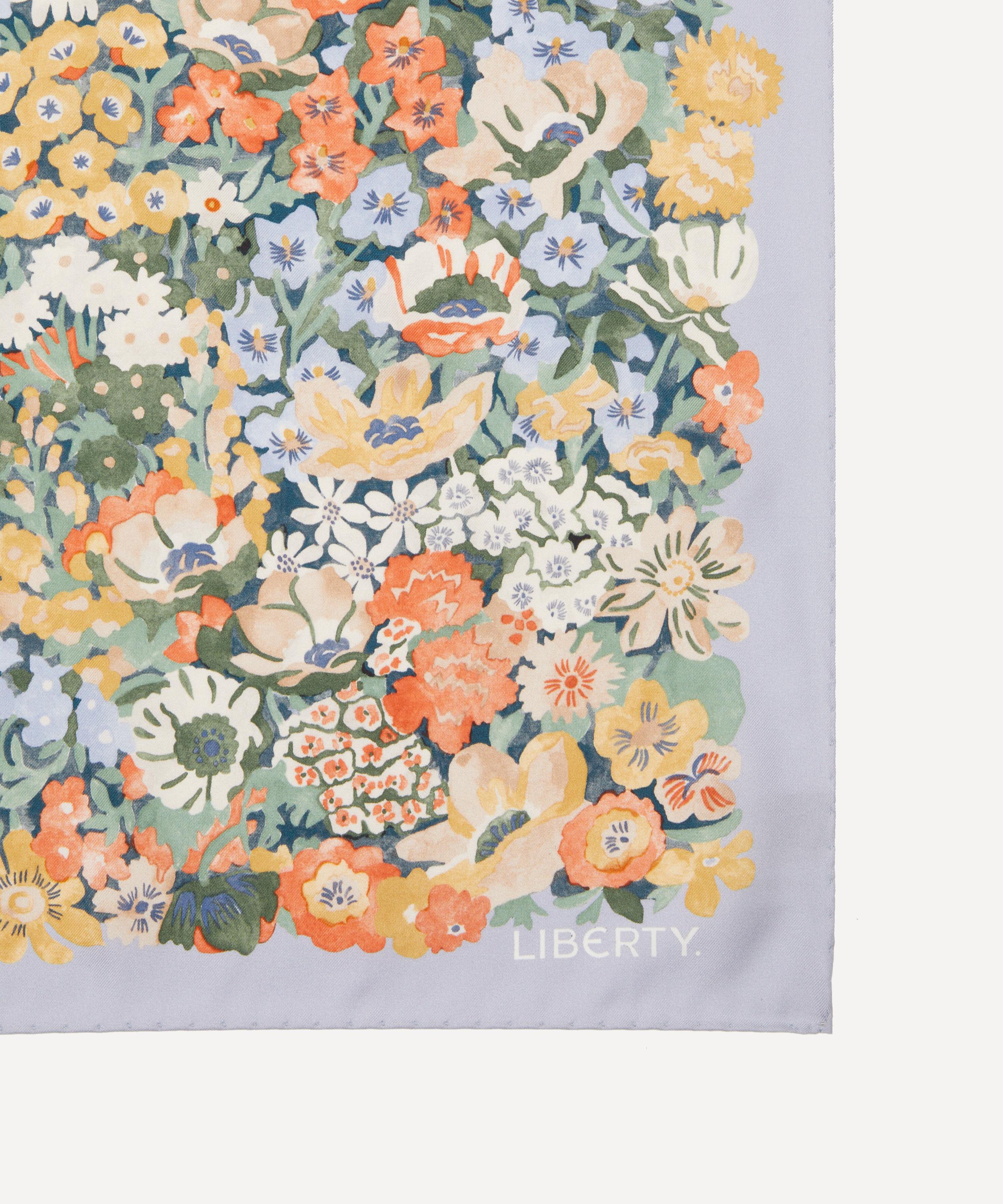 Liberty - Watercolour Thorpe Silk Scarf 45 image number 2