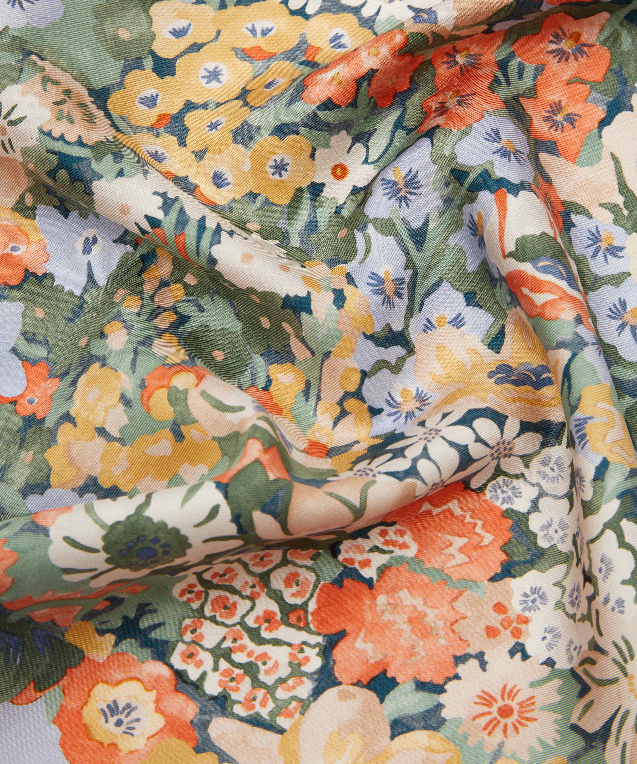 Liberty - Watercolour Thorpe Silk Scarf 45 image number 3